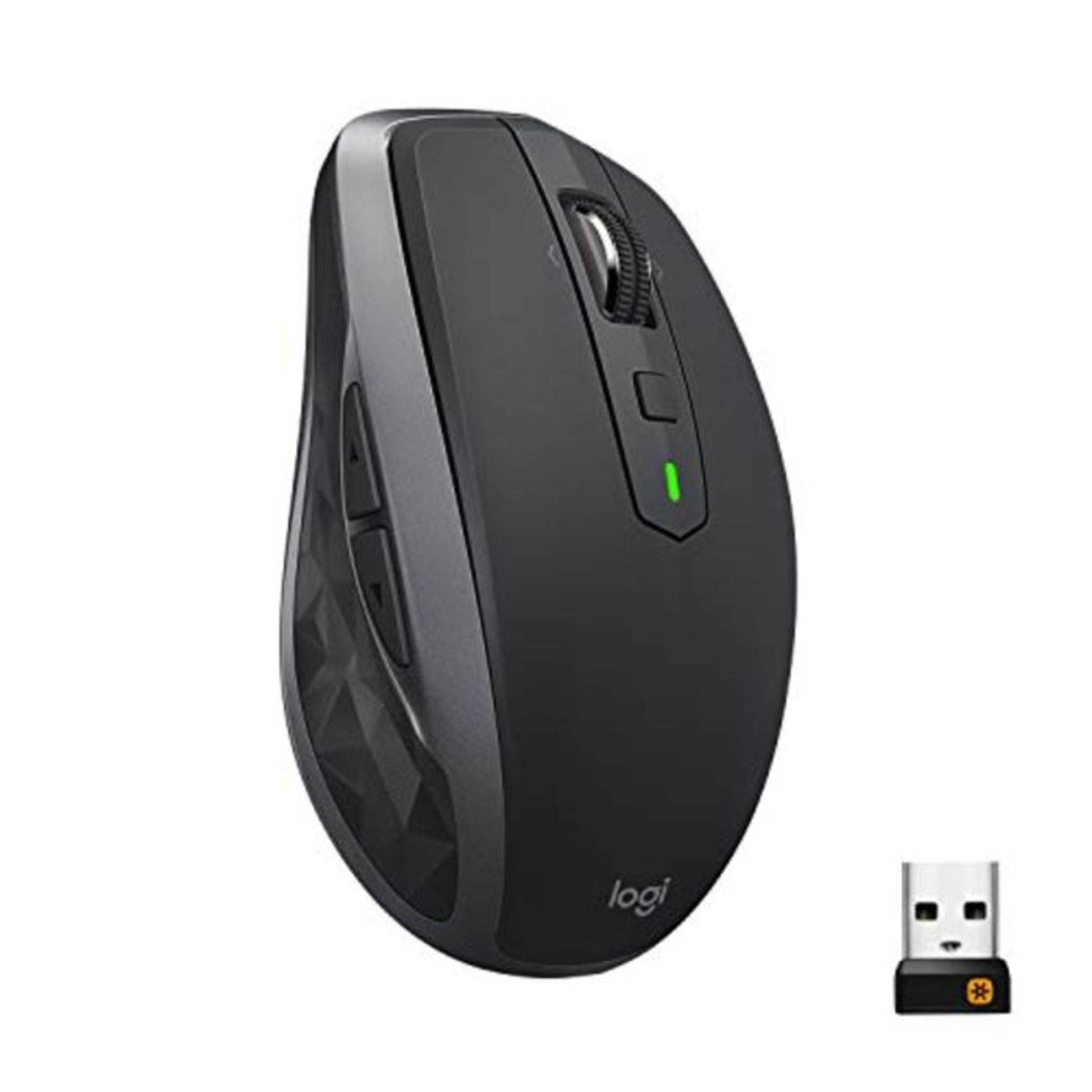RRP £65.00 Logitech MX Anywhere 2S Wireless Mouse, Multi-Device, Bluetooth and 2.4 GHz with USB U