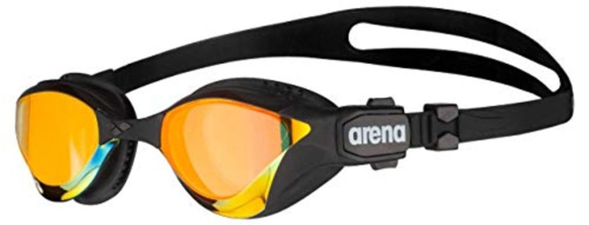 Arena Cobra Tri Swipe Goggle Yellow Copper-Black One Size