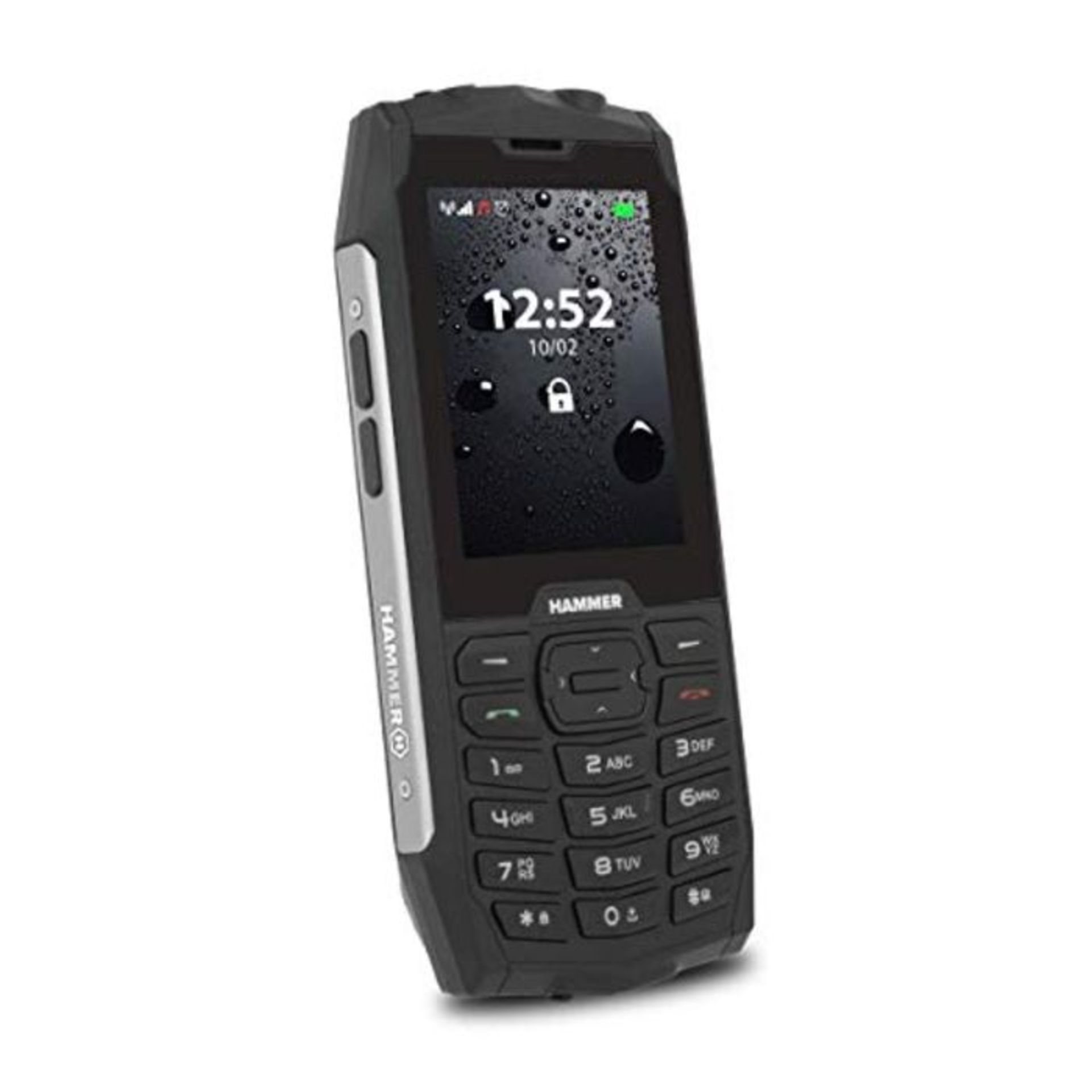 RRP £59.00 Myphone Hammer 4 Plata Móvil Resistente Ip68 Dual Sim 2.8'' Tft Cámara Bluetooth Rad