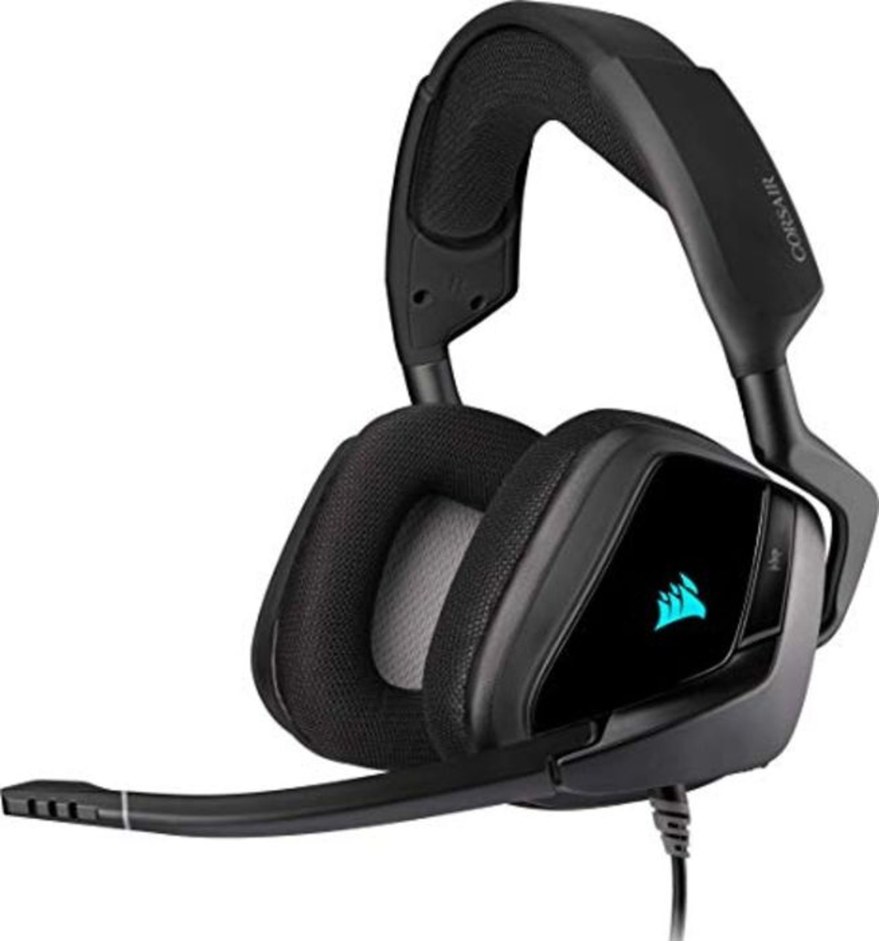 RRP £79.00 Corsair VOID ELITE RGB USB Gaming Headset (7.1 Surround Sound, Optimised Omnidirection