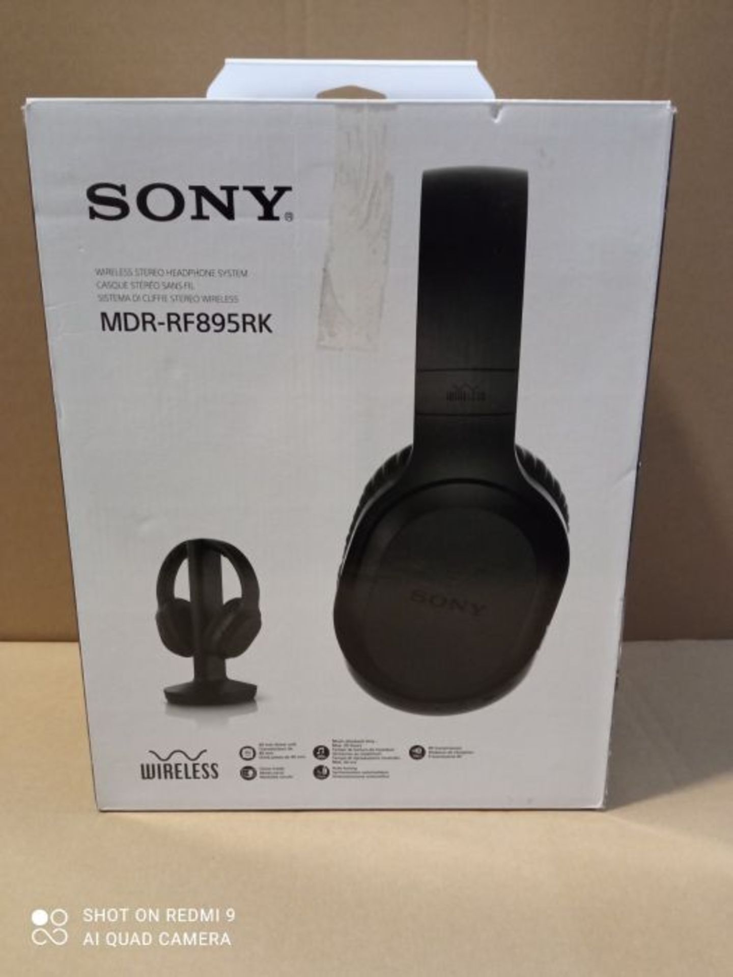 RRP £90.00 Sony MDR-RF895RK Headphone - Image 2 of 3