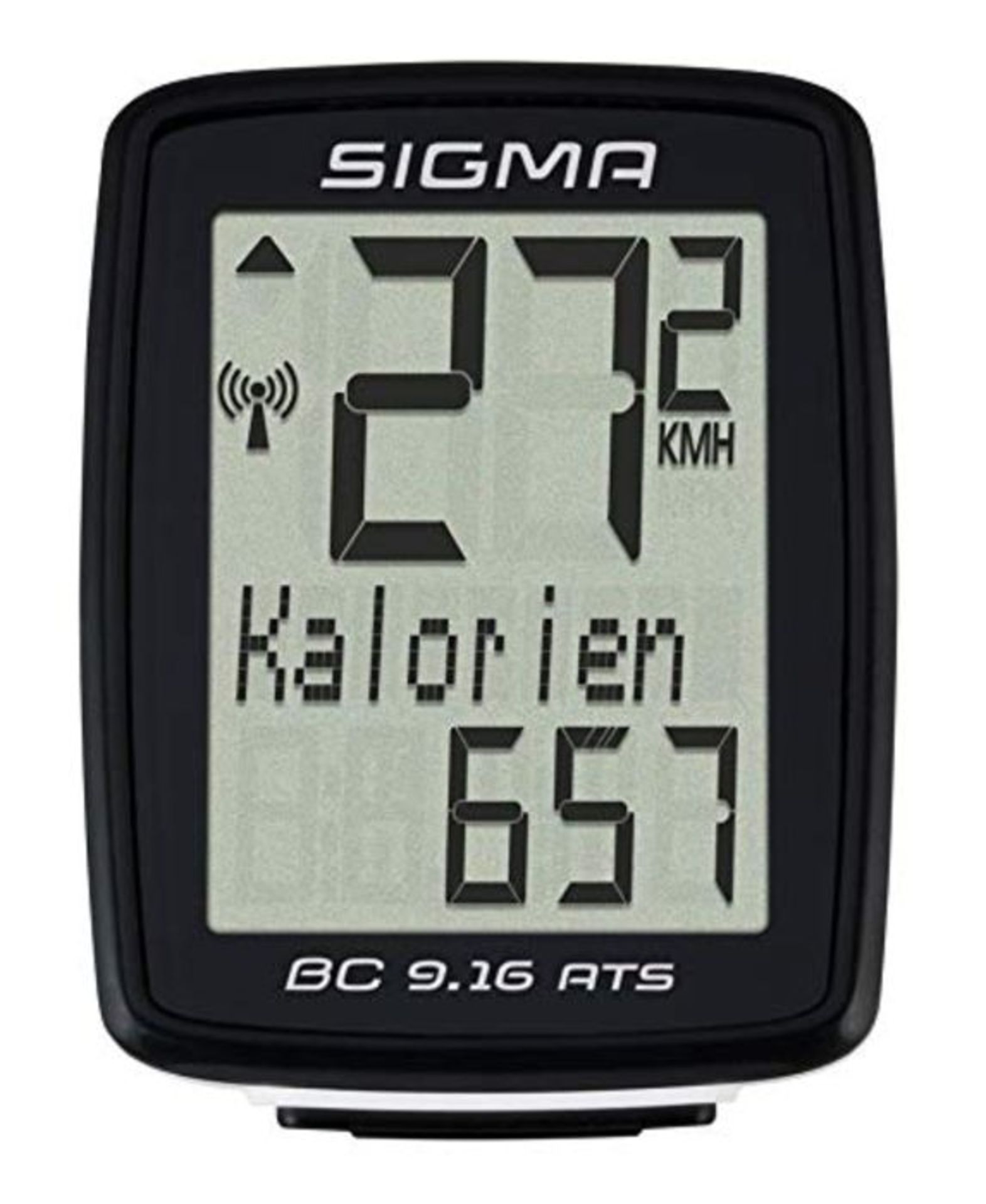 Sigma Bicicletta Computer BC 9.16 ATS, Nero