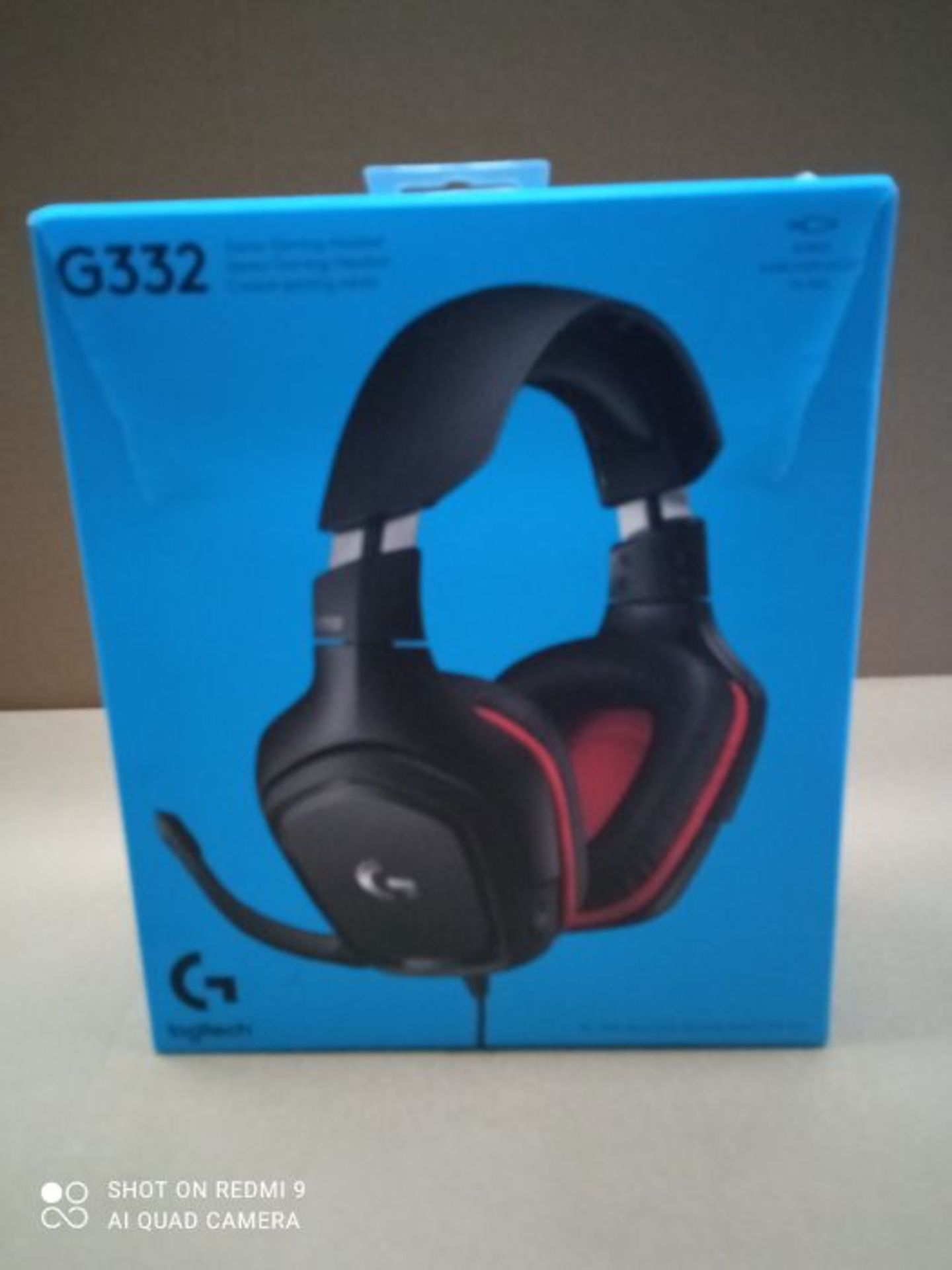 Logitech G332 kabelgebundenes Gaming-Headset, 50mm Treiber, Rotierende Kunstleder-Ohrm - Image 2 of 3