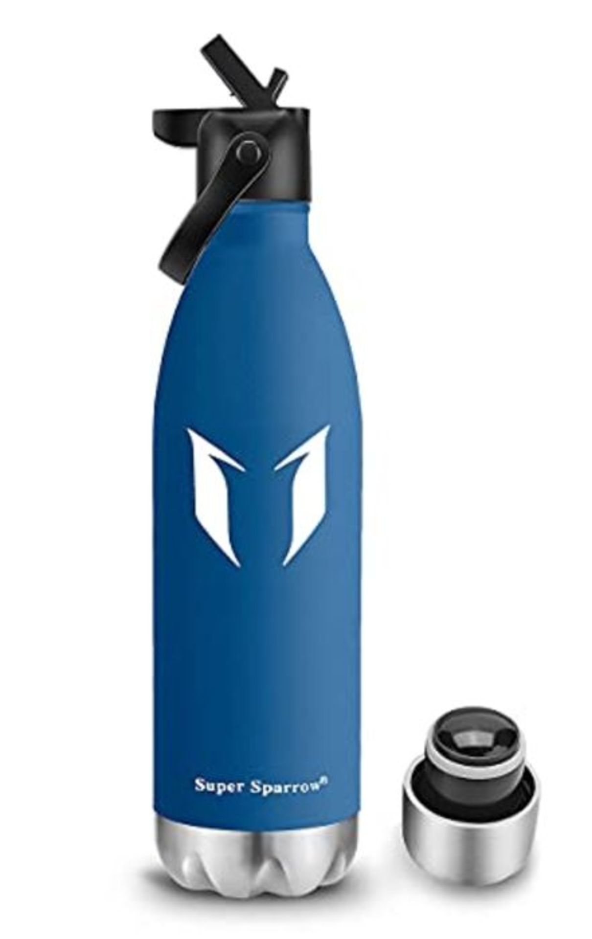 Super Sparrow Water Bottle Double Wall Vacuum Insulated Stainless Steel - Small Mouth