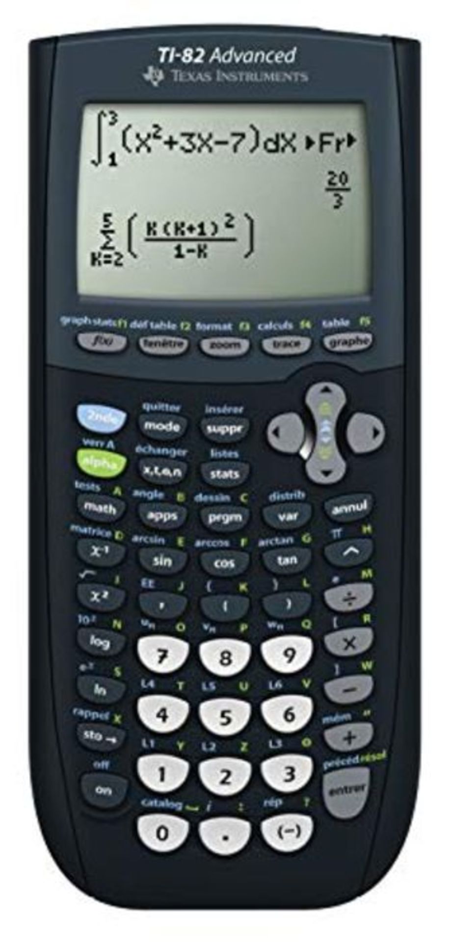 RRP £56.00 TEXAS INSTRUMENTS TI-82 ADVANCED - Noir