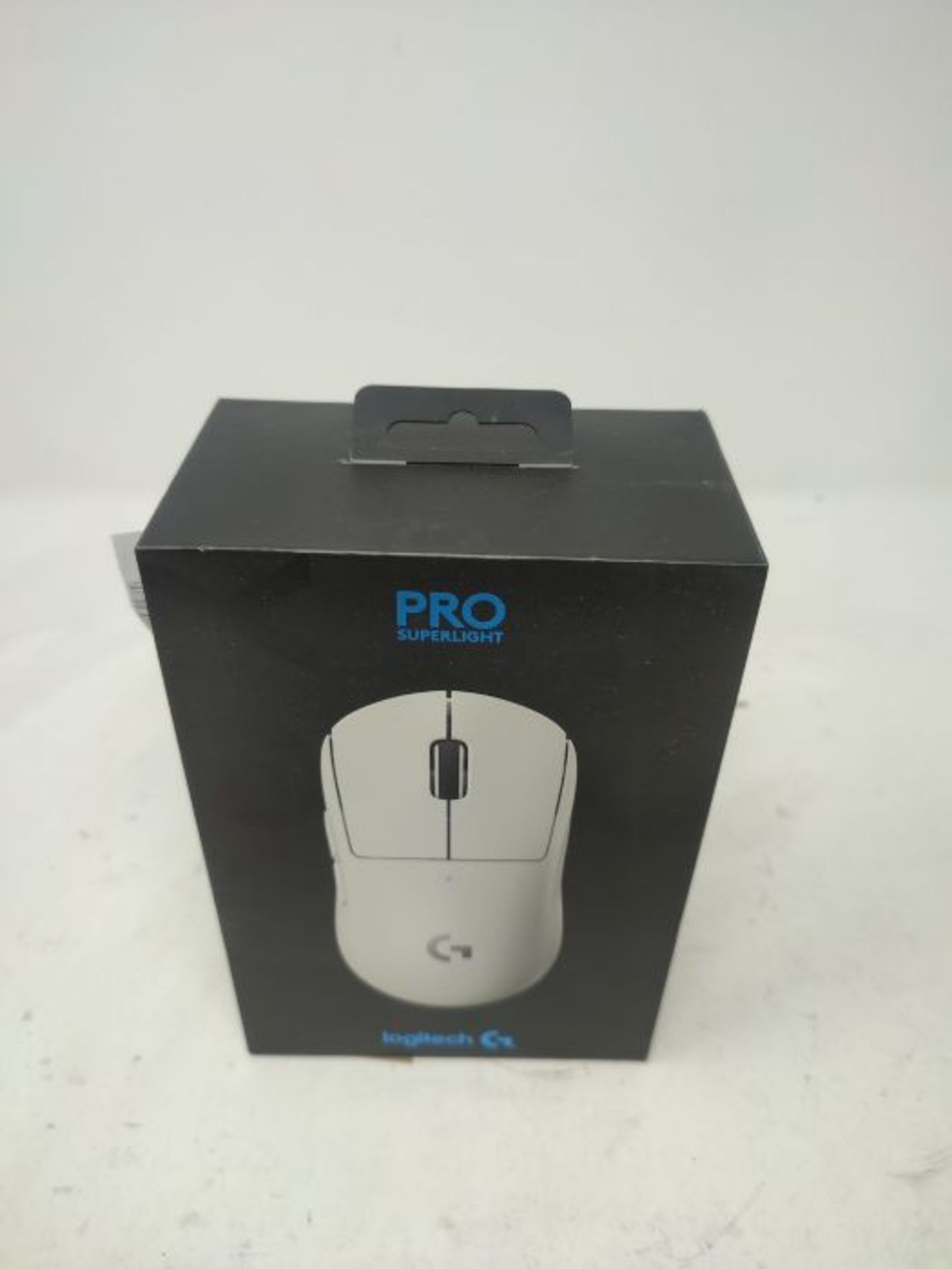 RRP £116.00 Logitech G PRO X SUPERLIGHT Wireless Gaming Mouse, HERO 25K Sensor, Ultra-light with 6 - Image 2 of 3