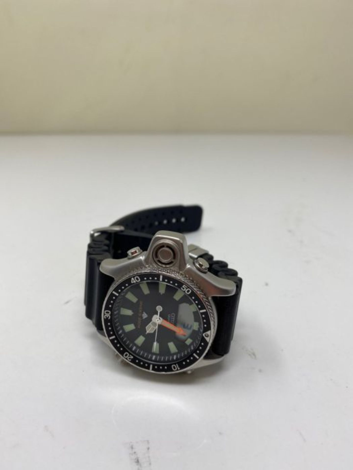 RRP £325.00 Citizen Men's Analogue Quartz Watch with Rubber Strap JP2000-08E - Image 2 of 2