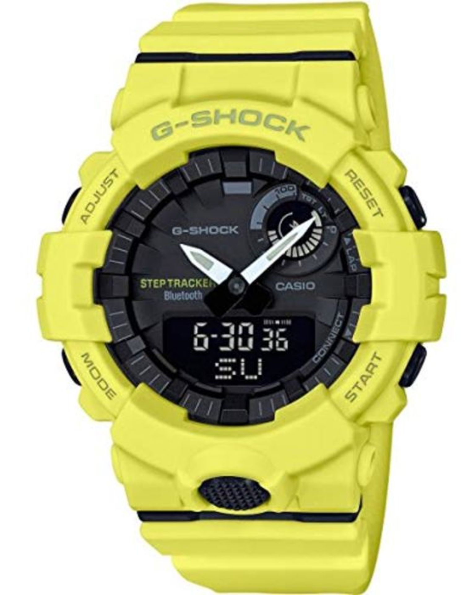 RRP £88.00 Casio Mens Digital Quartz Watch with Resin Strap GBA-800-9AER