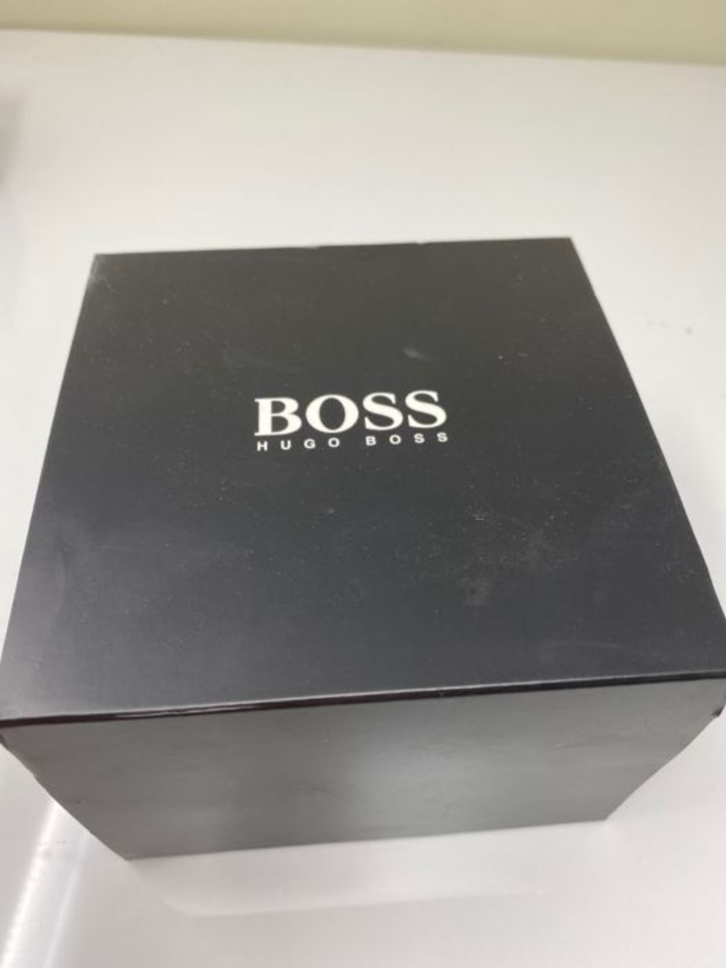 RRP £176.00 BOSS Men's Analog Quartz Watch with Leather Strap 1513860 - Image 2 of 3