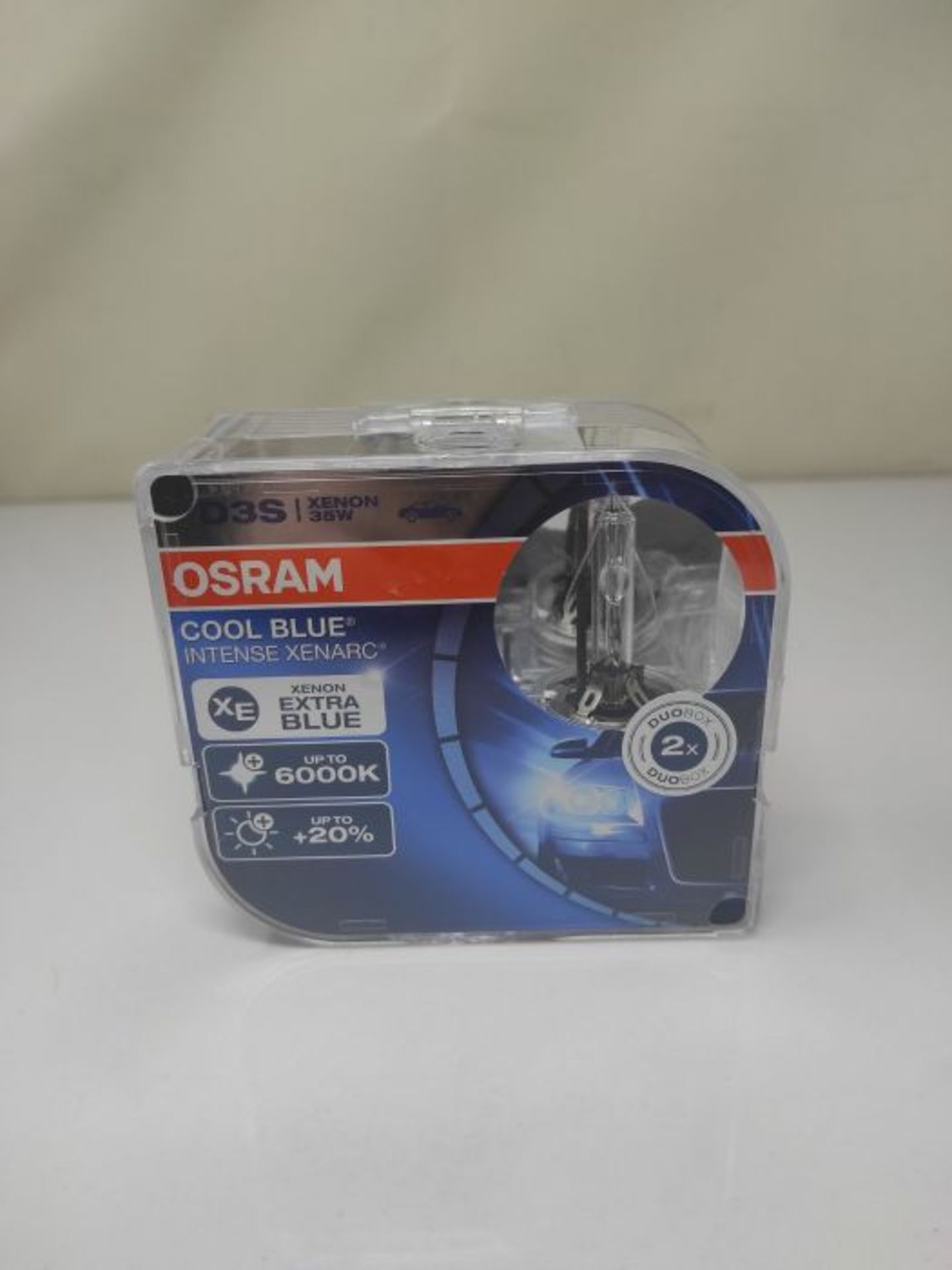 RRP £119.00 OSRAM XENARC COOL BLUE INTENSE D3S HID Xenon discharge bulb, discharge lamp, 66340CBI- - Image 2 of 3