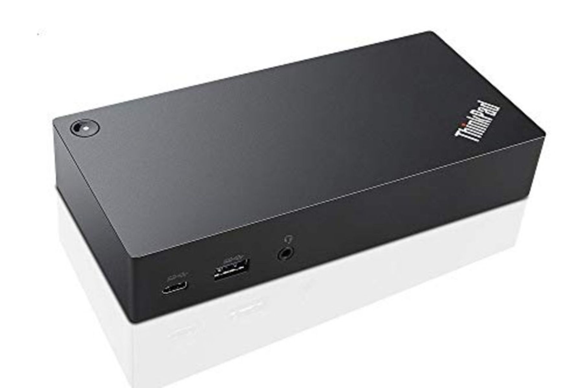 RRP £82.00 Lenovo 40A90090UK THINKPAD USB-C DOCK UK/HK/SGP/SRI/MAS - (Laptops > Laptop Docking St