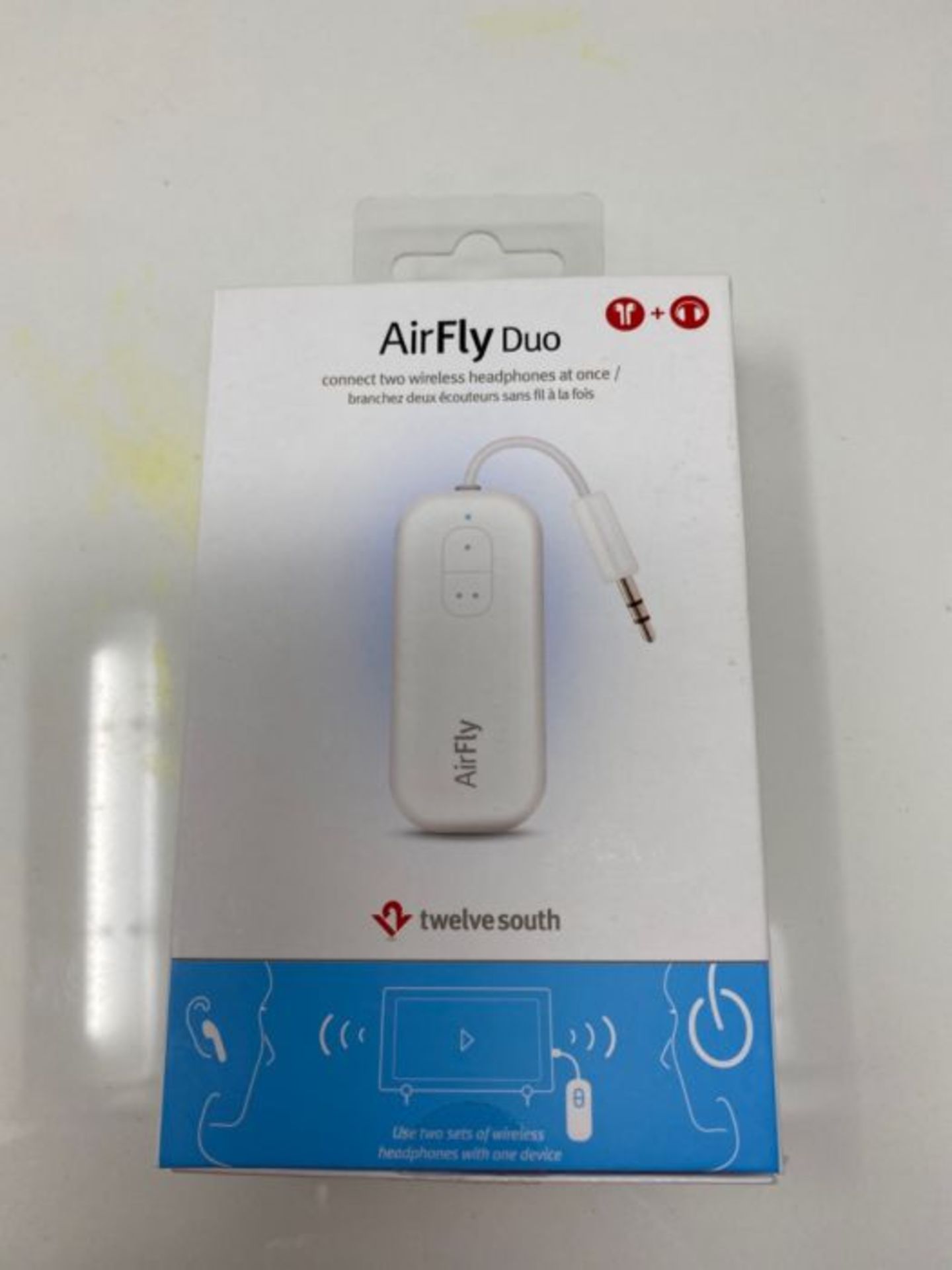 Twelve South AirFly Duo | Wireless Transmitter with Audio Sharing for Up to 2 AirPods/ - Image 2 of 3