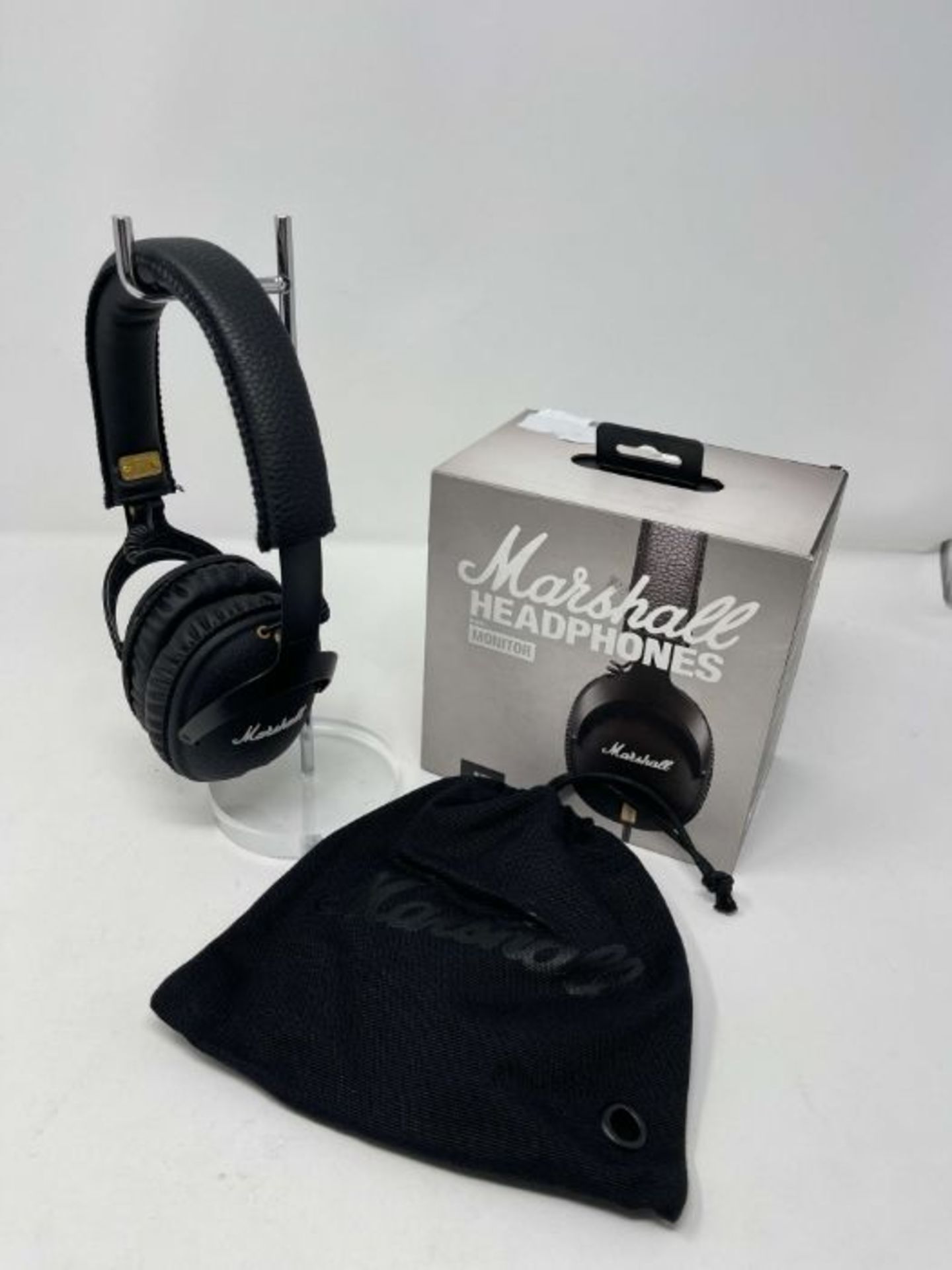 RRP £129.00 Marshall Headphones M-ACCS-00152 Monitor Headphones, Black - Image 2 of 2