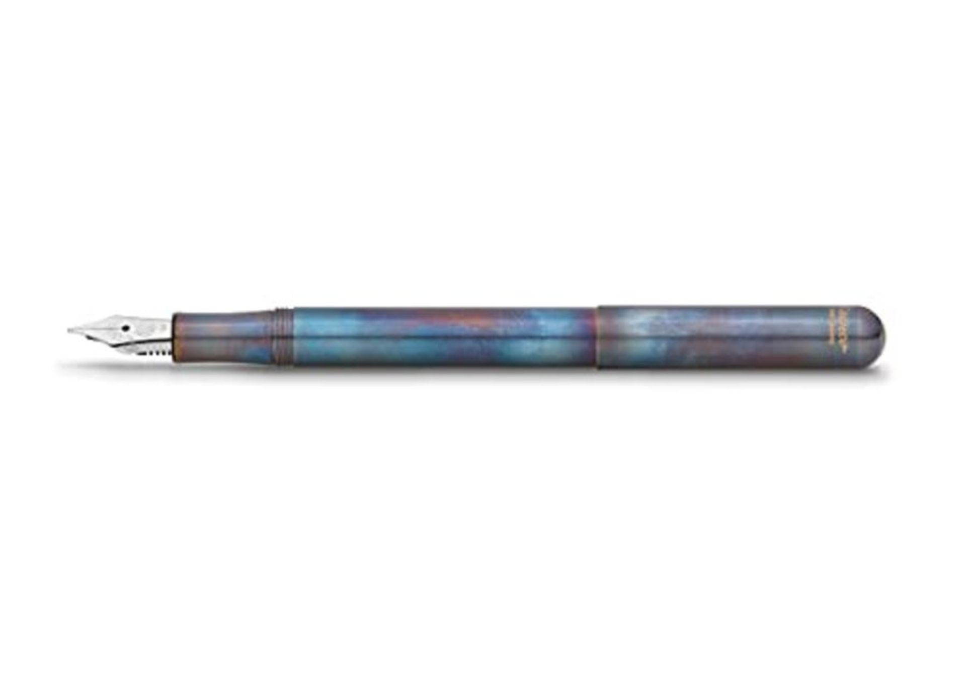 RRP £74.00 Kaweco Liliput Fountain Pen Fireblue F 0.7 mm