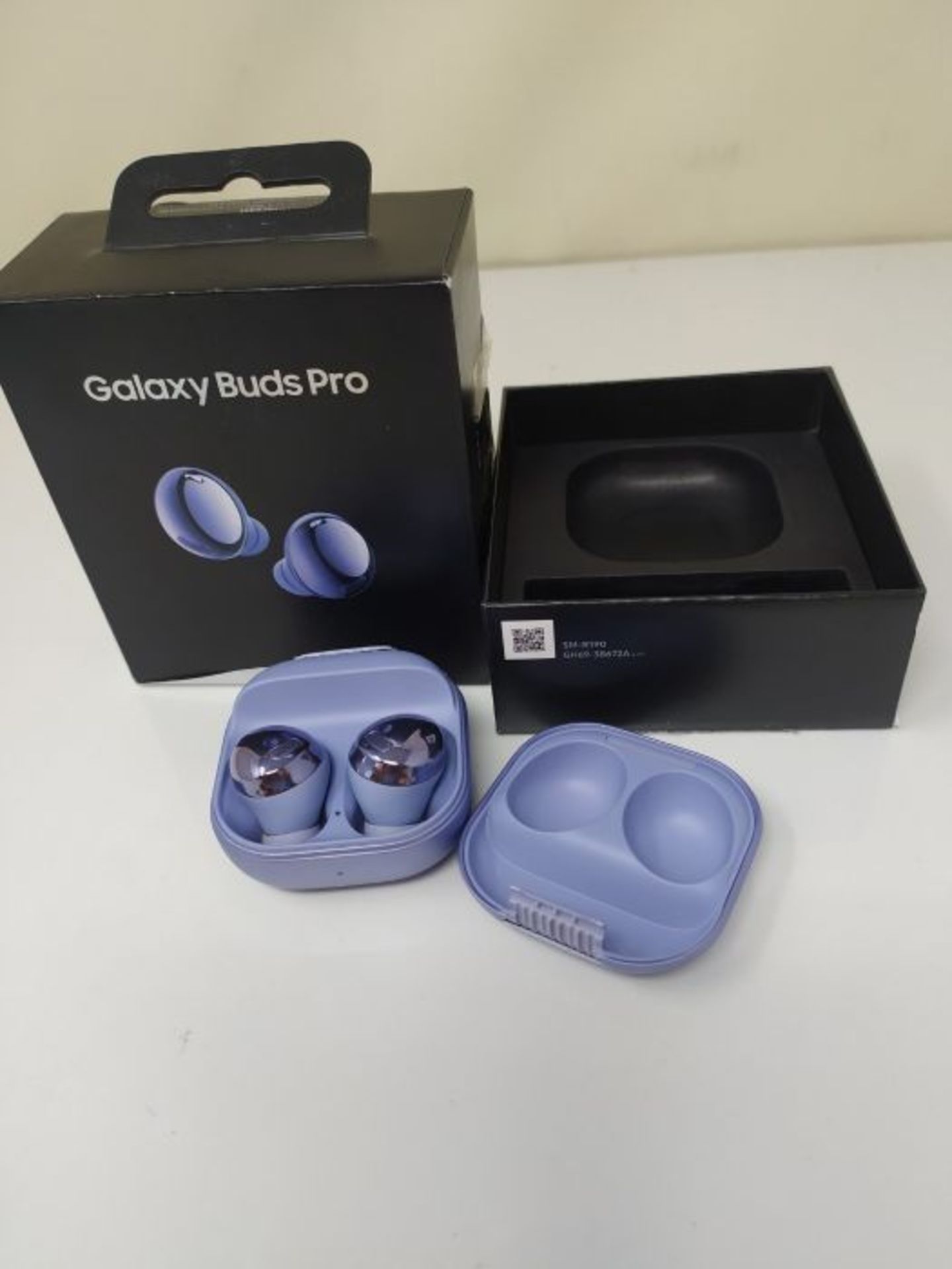 RRP £219.00 Samsung Galaxy Buds Pro Wireless Headphones Phantom Violet (UK Version) - Image 2 of 2