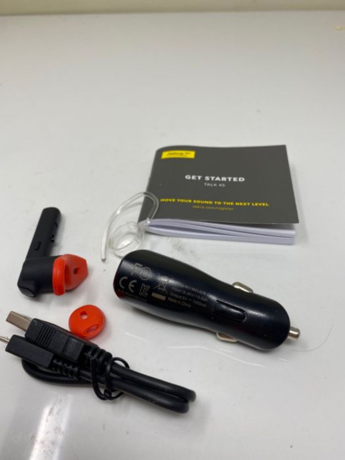 RRP £54.00 Jabra Talk 45 Mono In-Ear Headset  Wireless Calls and Stream Music, GPS Directions - Image 3 of 3