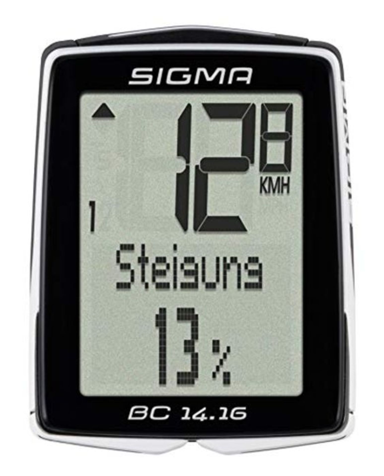 Sigma Sport Fahrrad Computer BC 14.16, 14 Funktionen, Höhenmessung, Kabelgebundener F