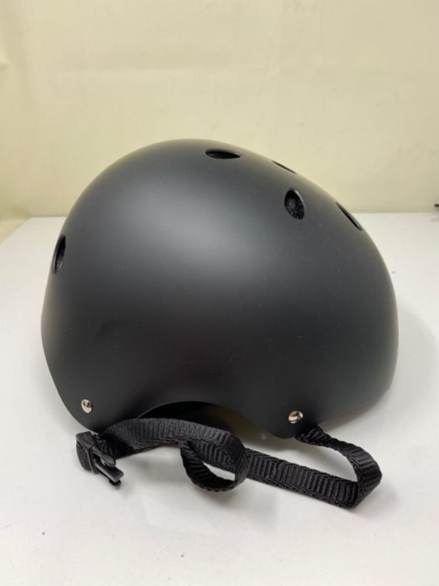 SCOOTY Casque pour Trottinette/Hoverbaord/Skate/Roller Taille Mixte Adulte, Noir, Medi - Image 2 of 2