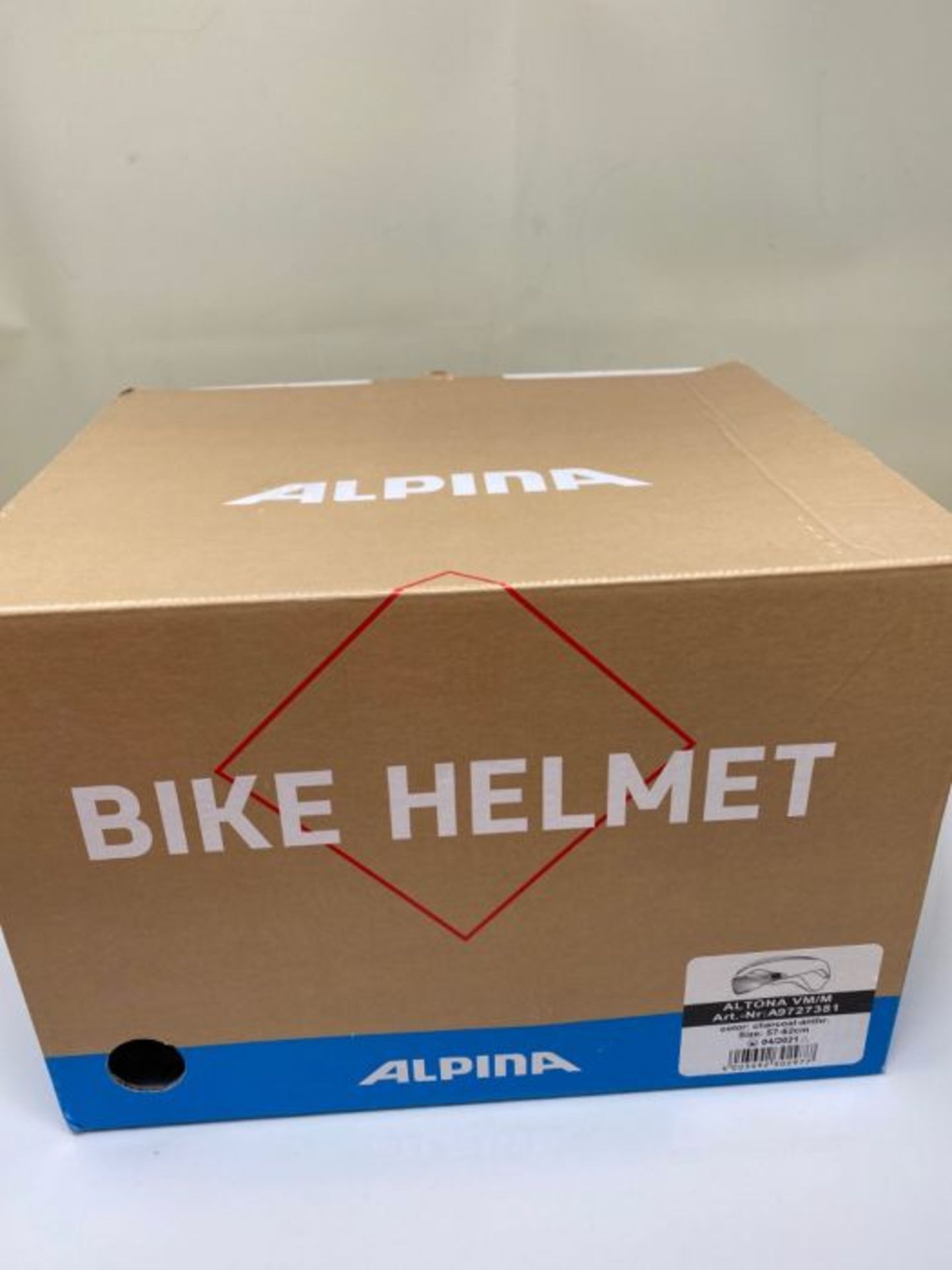 RRP £177.00 ALPINA Unisex-Adults, ALTONA VM helmet, charcoal- anthr. matt, 57-62 cm - Image 2 of 3