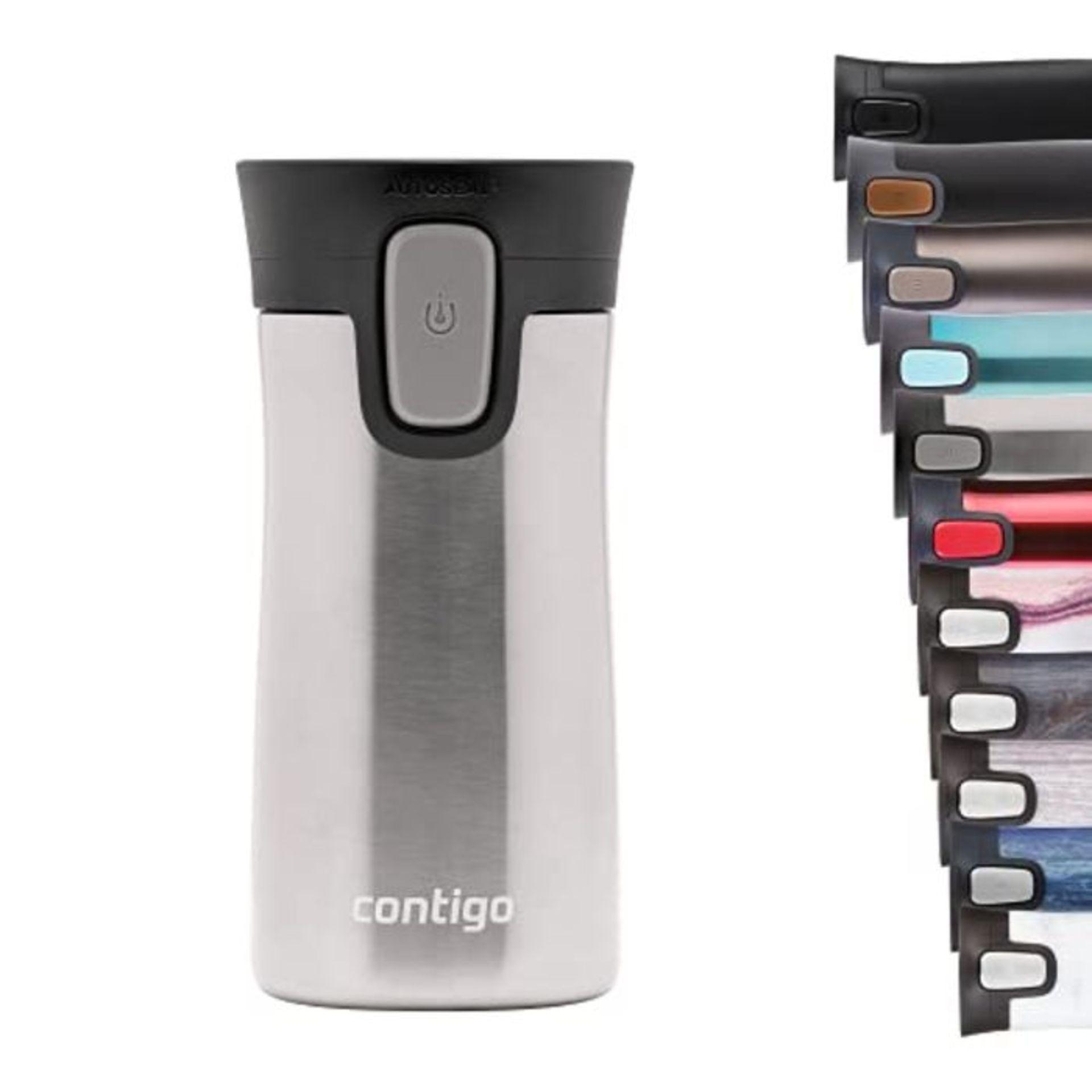 Contigo Pinnacle Autoseal, Thermos, mug en Acier Inoxydable, Bouteille Isotherme, Tass