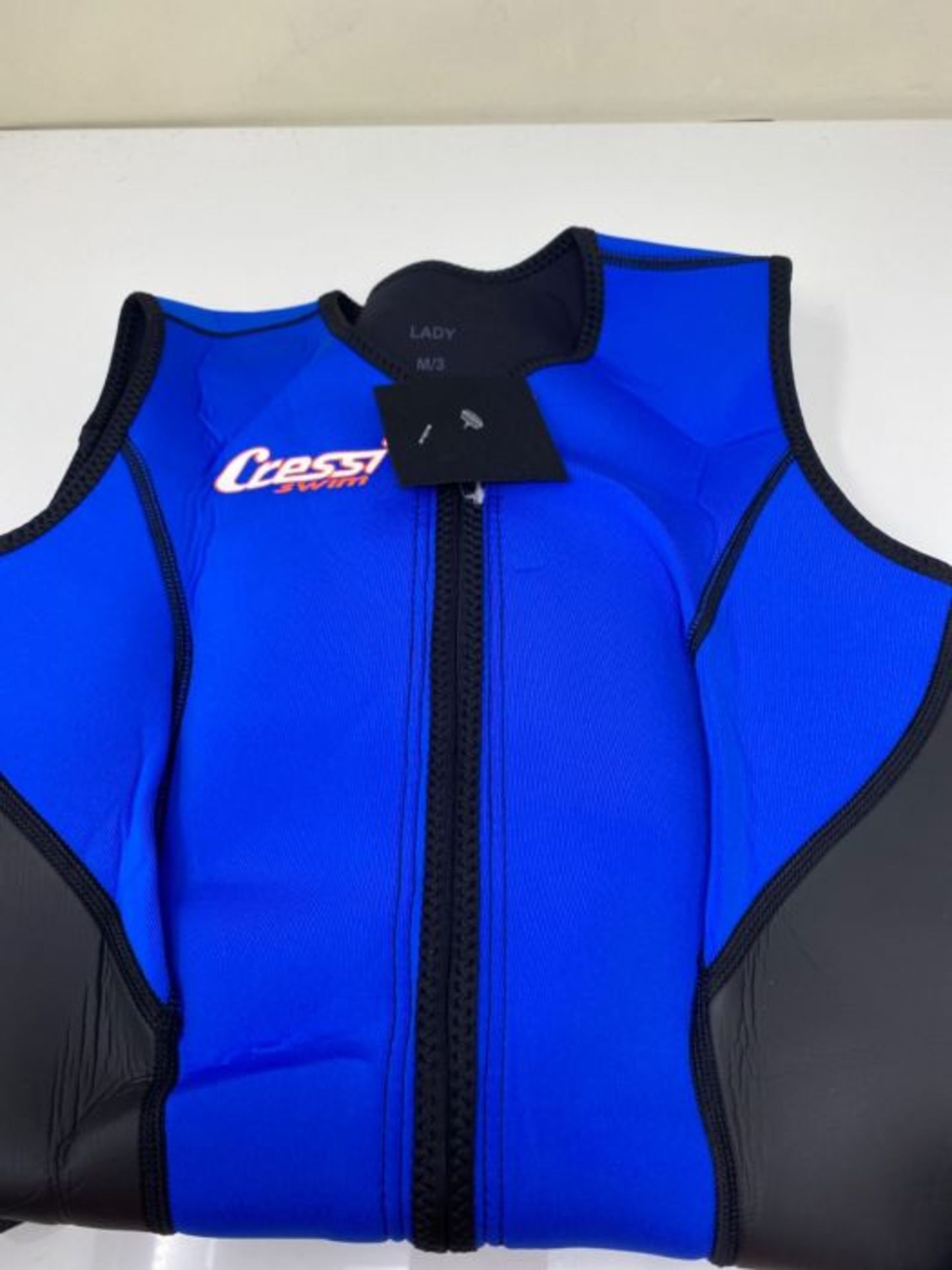 RRP £99.00 Cressi Women's Idra Neoprene Swimsuit 2mm, Blue, M/3 - Image 2 of 2