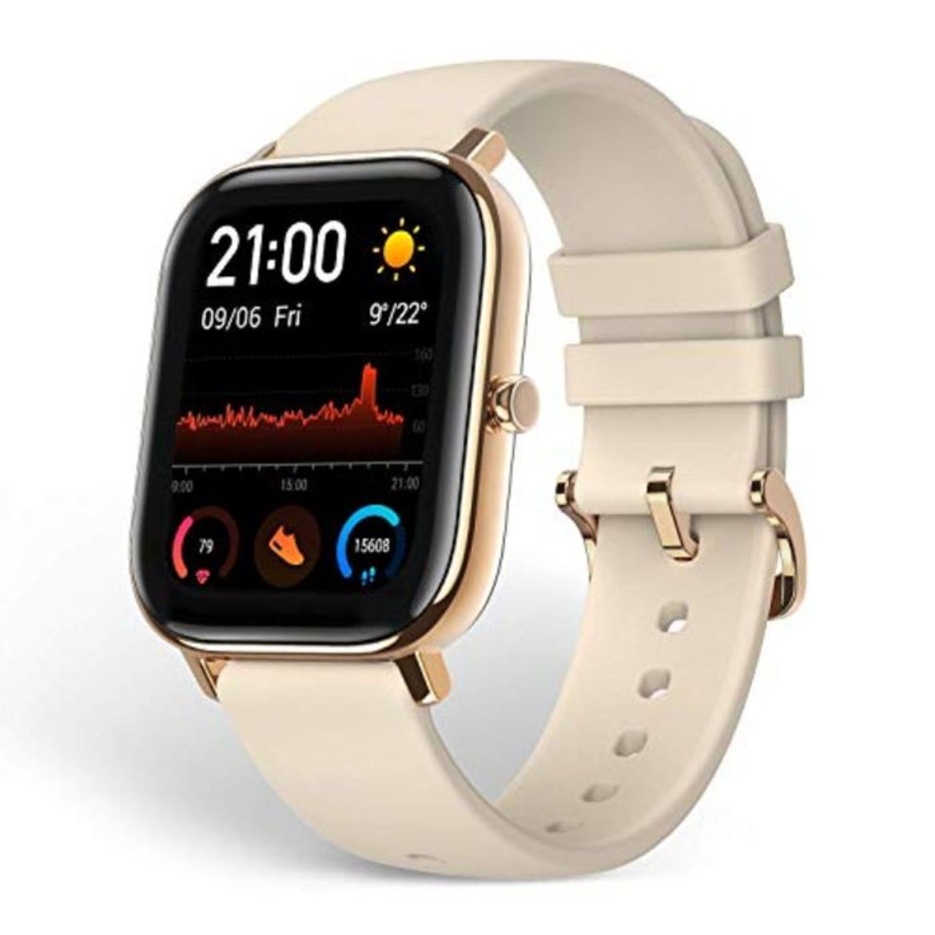 RRP £124.00 Amazfit GTS - Smartwatch Desert Gold