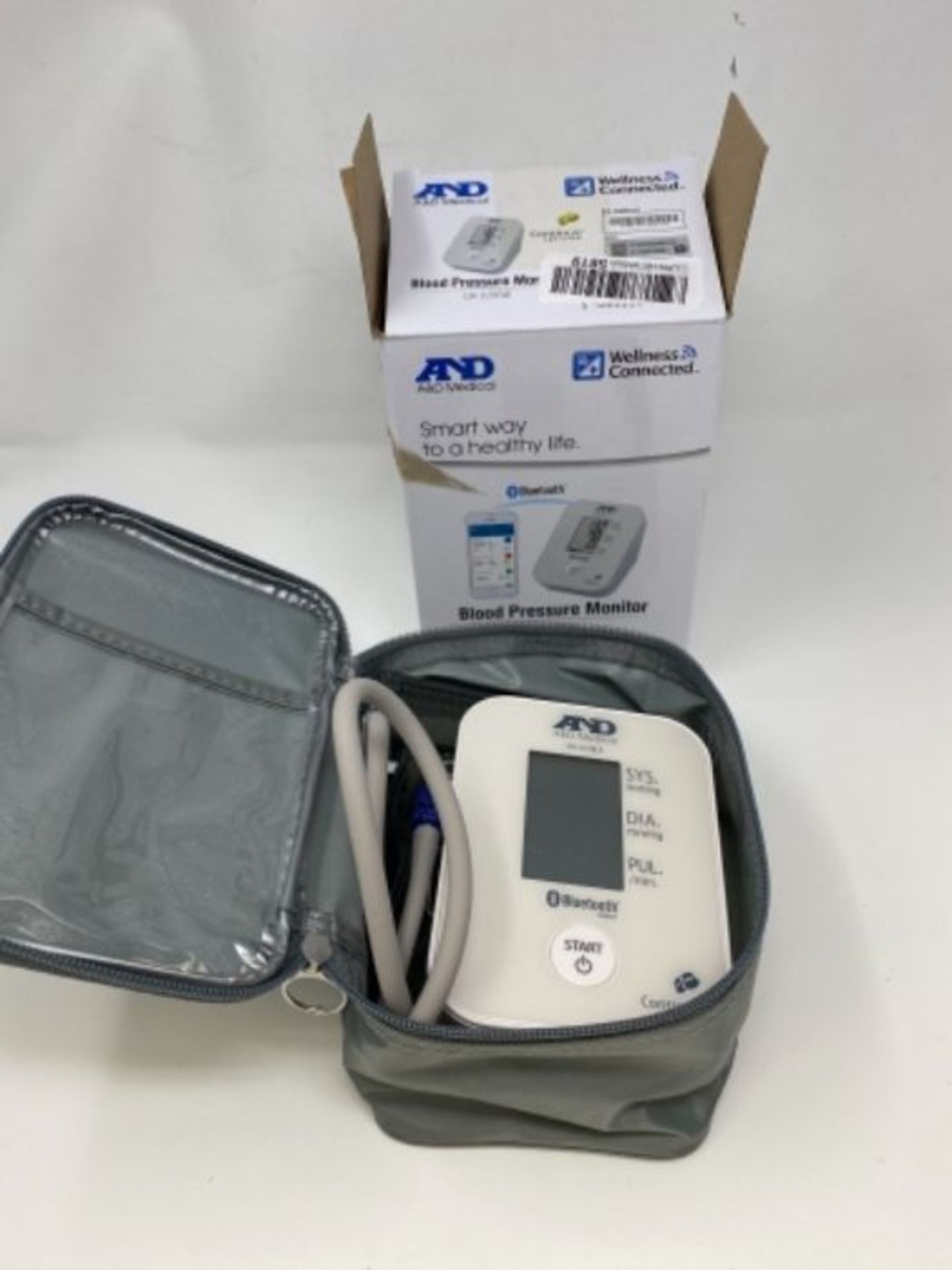 RRP £59.00 A&D Medical UA-651BLE Connected Blood Pressure Monitor with AFib Screening - Image 2 of 2