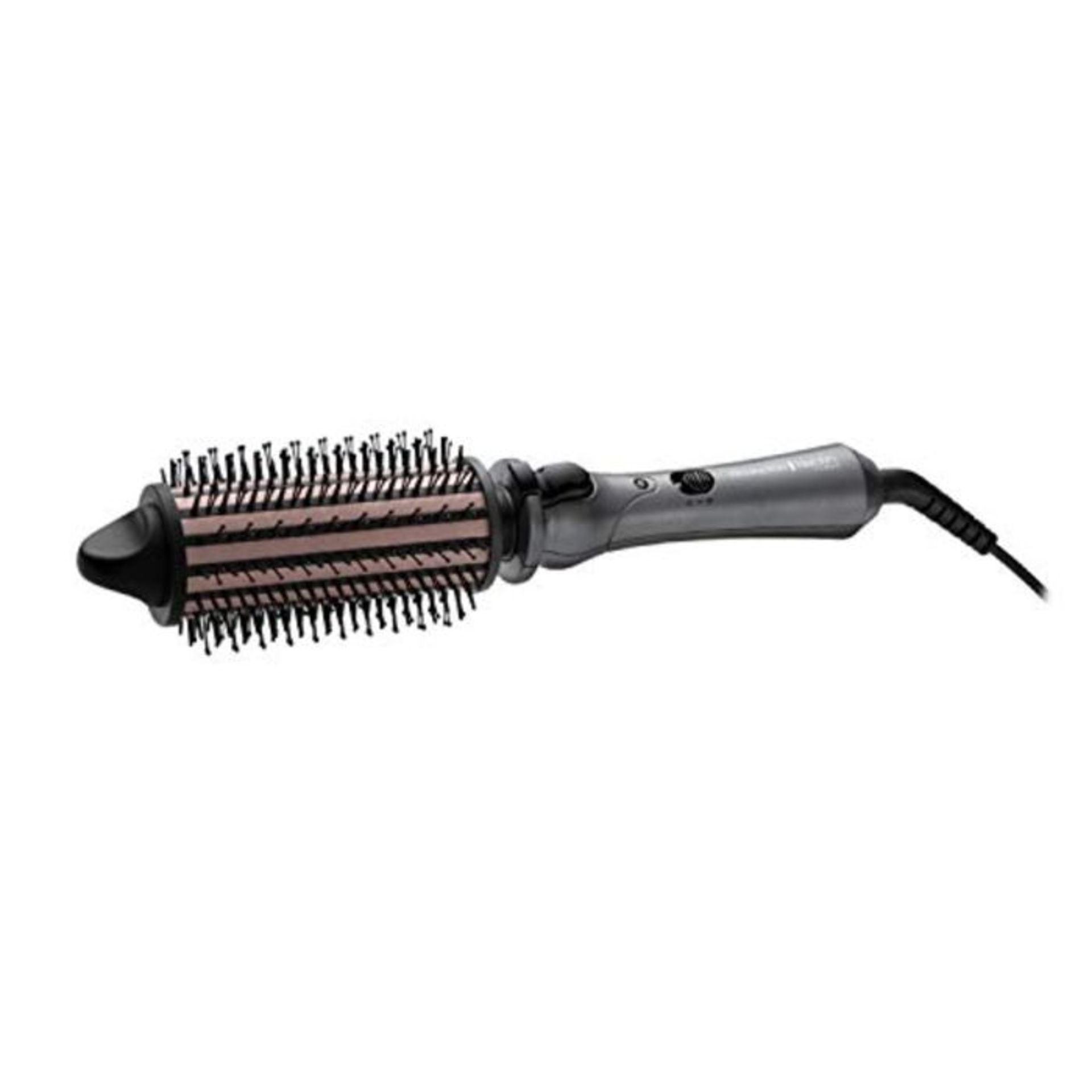 Remington Keratin Protect Heated Barrel Hot Hair Brush, Infused with Keratin and Almon