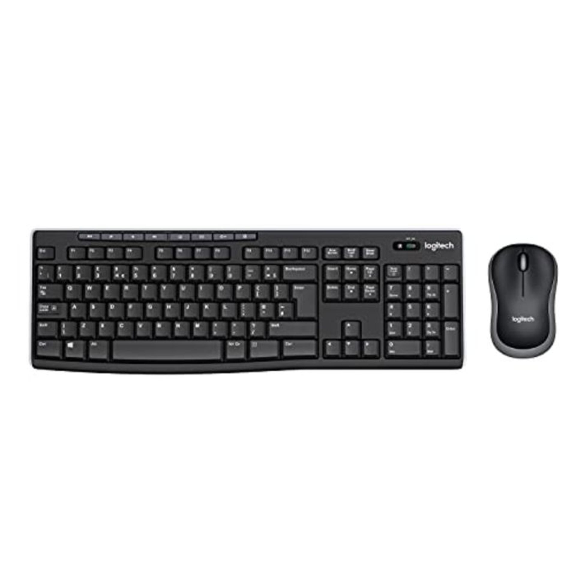 [INCOMPLETE] Logitech MK270 Wireless Keyboard and Mouse Combo for Windows, 2.4 GHz Wir