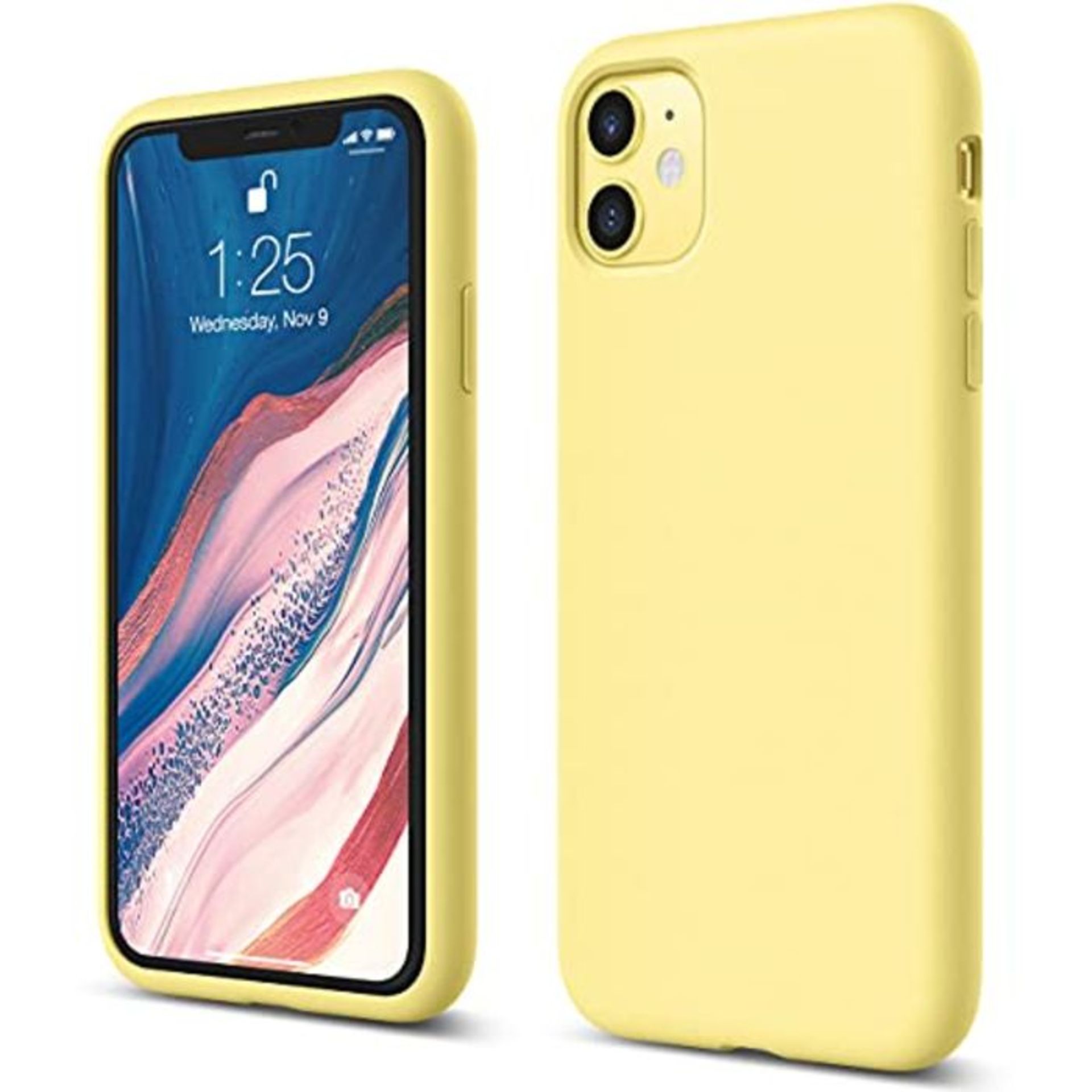 elago Liquid Silicone Case Designed for iPhone 11 Case (6.1"), Premium Silicone, Full