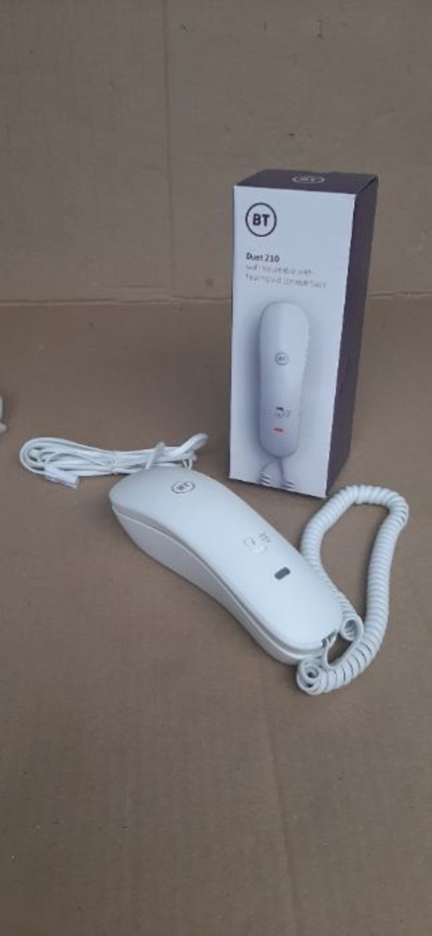 BT Duet 210 Corded Telephone, White - Image 2 of 2