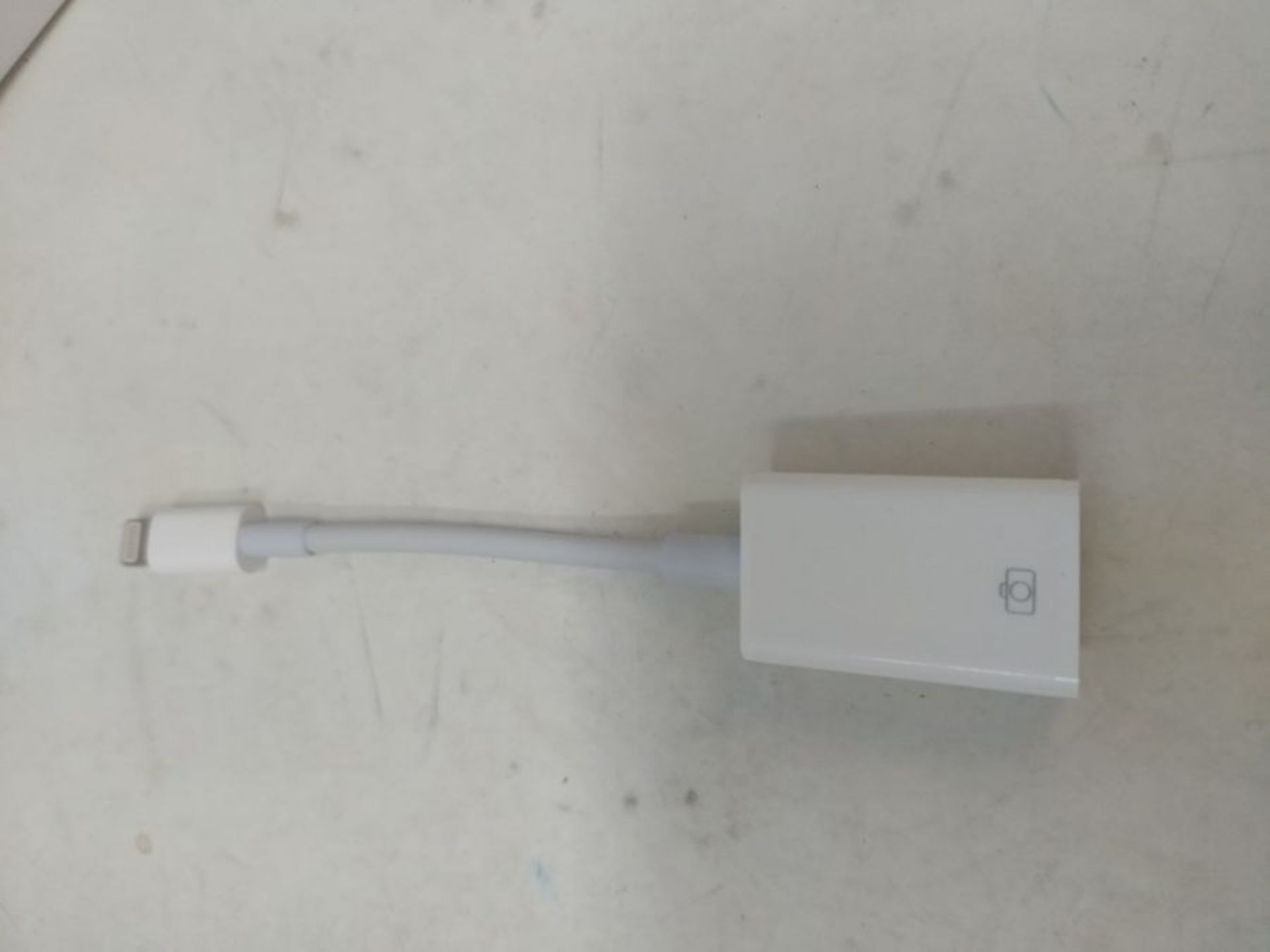 USB Camera Adapter, Upgrade USB 2.0 OTG Cable adapter Lightning to USB Female Adapter - Image 2 of 2