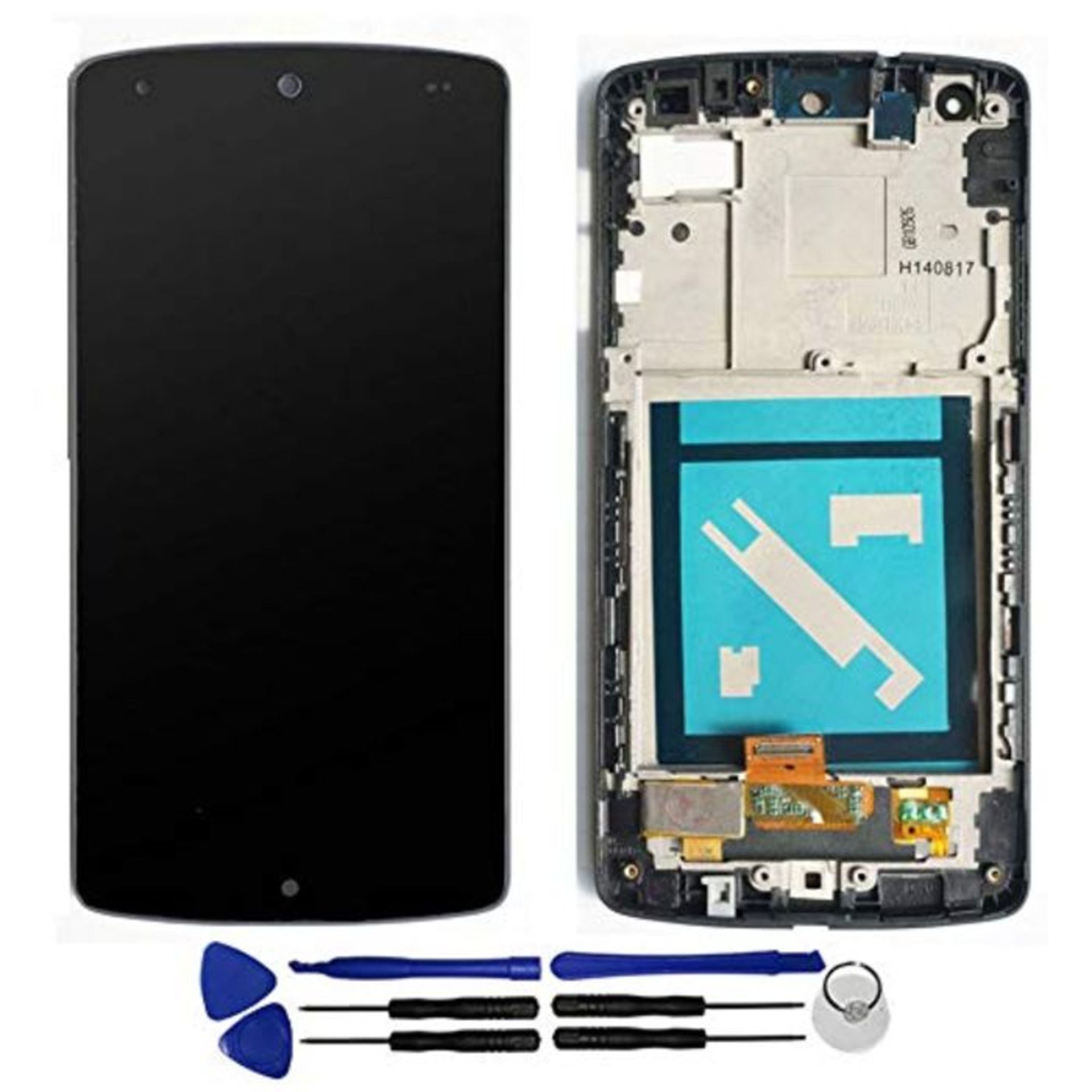 OYOG Replacement for LG Google Nexus 5 D820 Touch Screen Digitizer Assembly LCD Displa