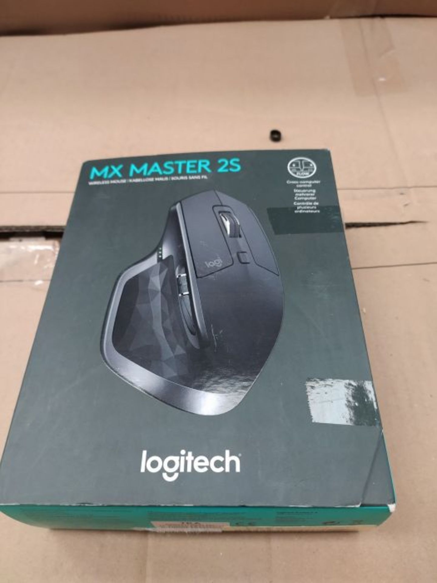 RRP £78.00 Logitech MX Master 2S Wireless Mouse, Multi-Device, Bluetooth or 2.4GHz Wireless with - Image 2 of 3
