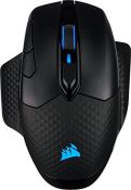 RRP £109.00 Corsair Dark Core RGB PRO SE, Wireless/Wired Gaming Mouse with Qi Wireless Charging (1