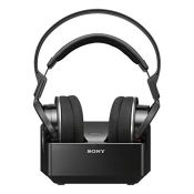 RRP £63.00 Sony MDRRF855RK, Black Closed Wireless Radio Headphones