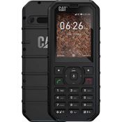 RRP £80.00 Caterpillar CAT B35 - Mobile Phone 4GB, 512MB RAM, Dual Sim, Black