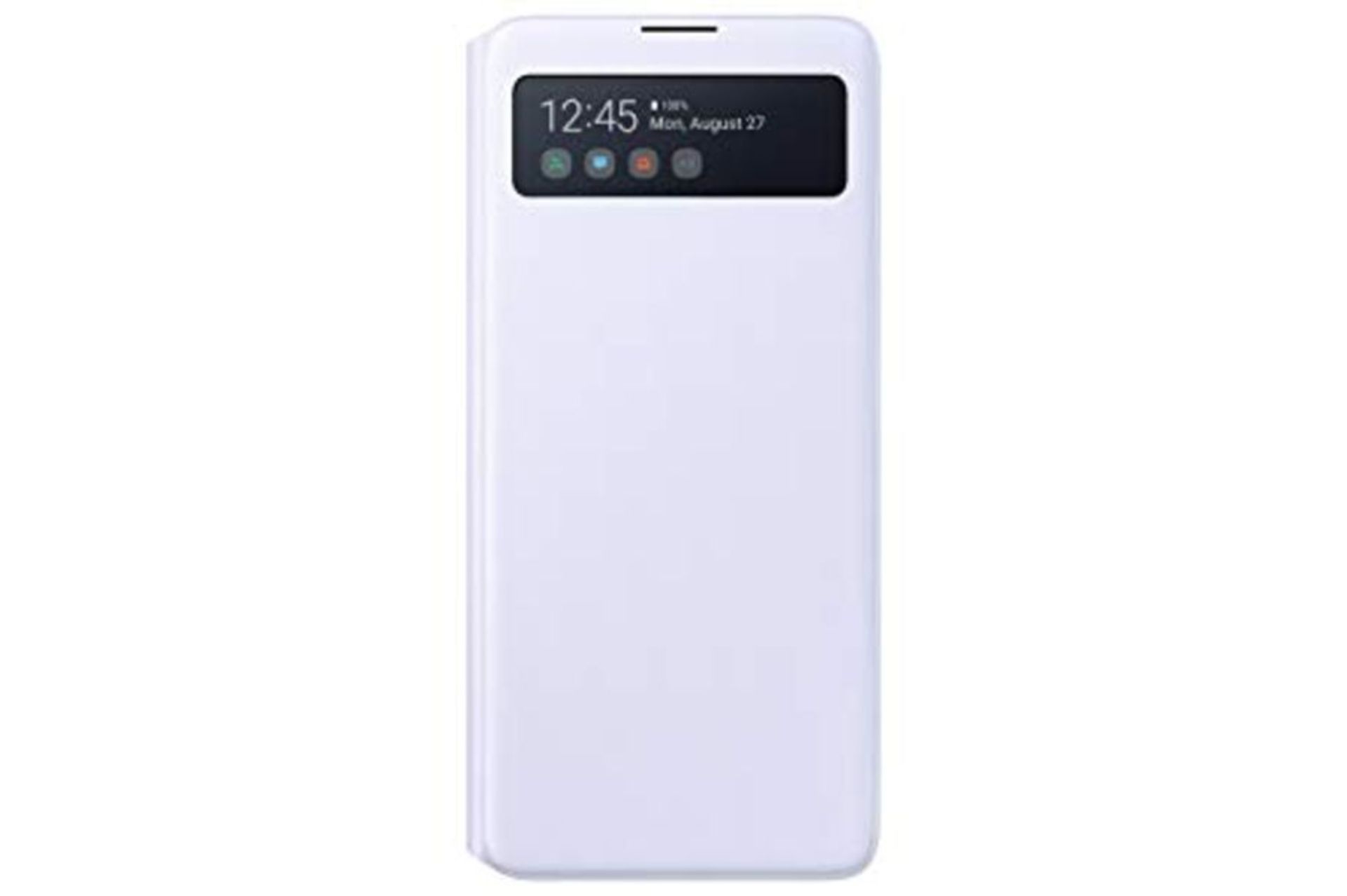 Samsung S View Wallet Cover for Galaxy Note10 Lite,White,EF-EN770PWEGEU