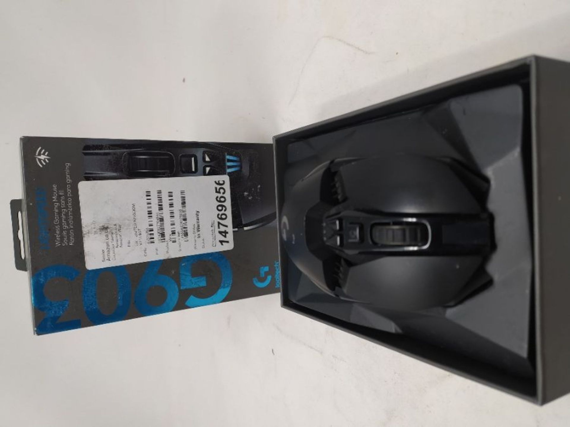 RRP £89.00 Logitech G903 Lightspeed Wireless Gaming Mouse, Hero 25K Sensor, 25,600 DPI, RGB, Ligh - Image 2 of 2