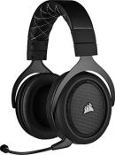 RRP £89.00 Corsair HS70 Pro Wireless SE Gaming Headset, Carbon