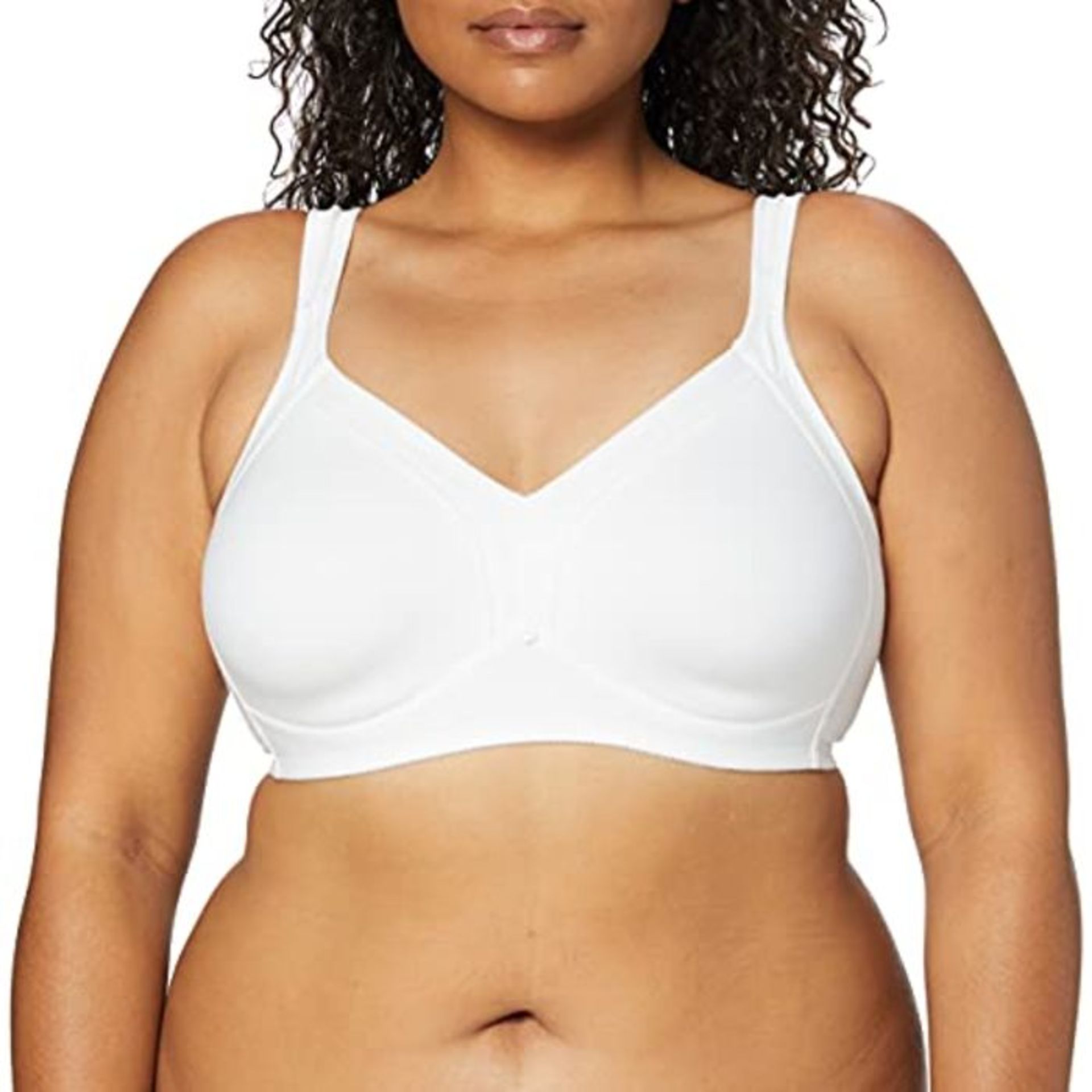 Triumph Women's Cotton Shaper N (1BW13) Bra, White, Size 44D