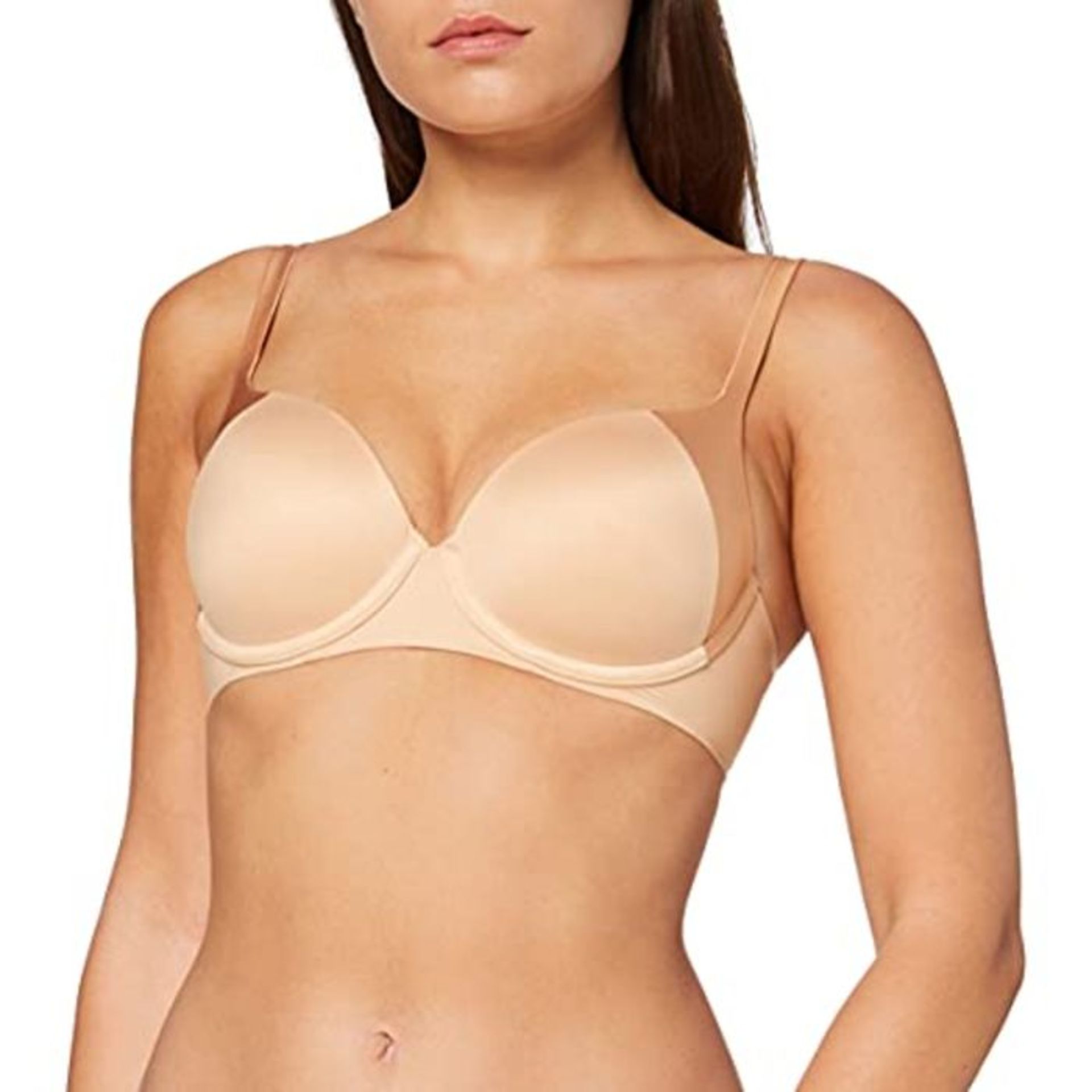 Triumph Women's Body Make-up Soft Touch Wp Ex Full Cup Full Coverage Bra, Beige, 38A (