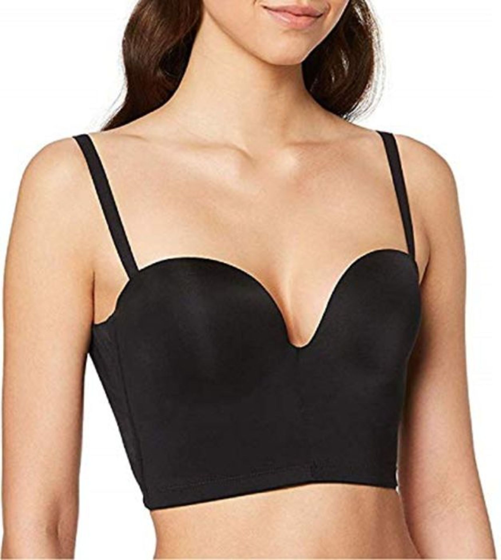 Wonderbra Women's Ultimate Backless Non-Padded Wired Bra, Black (Noir 001), 34A