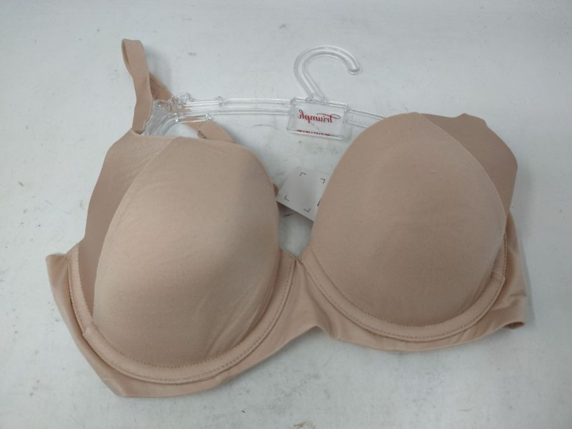 Triumph Women's Body Make-up Soft Touch Wp Ex Full Cup Full Coverage Bra, Beige, 38A ( - Image 2 of 3