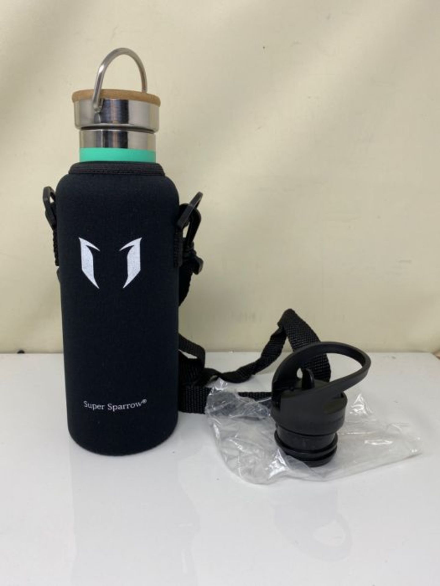 Super Sparrow Stainless Steel Water Bottle - 500ml - Vacuum Insulated Metal Water Bott - Image 3 of 3