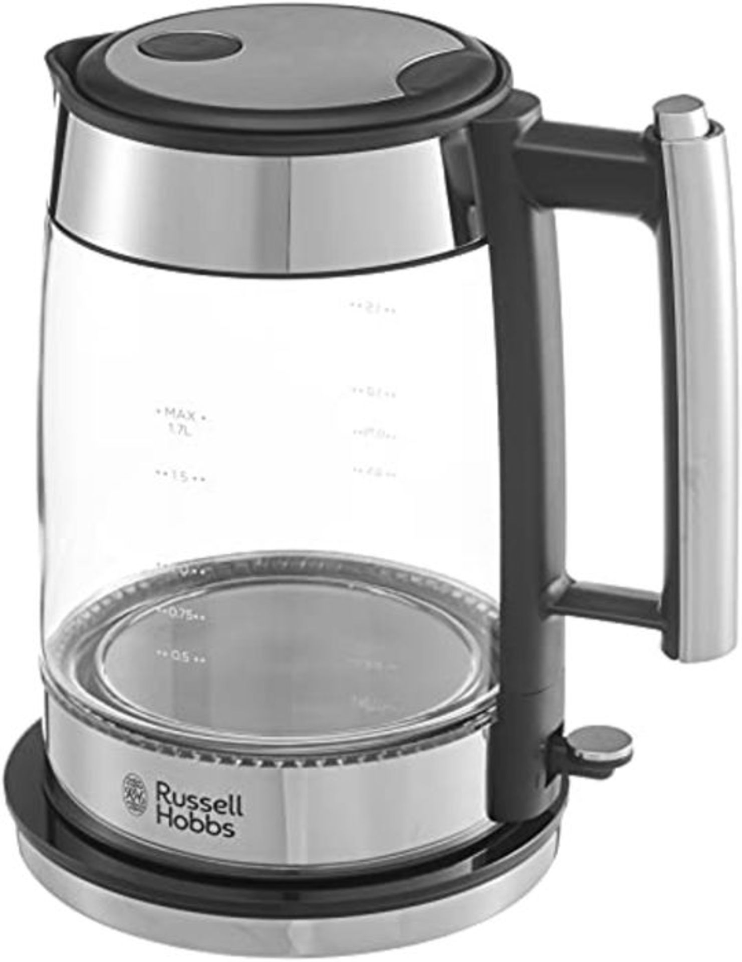 RRP £79.00 Russell Hobbs 23830-70 Electric Kettle Elegance-23830-70, Silver