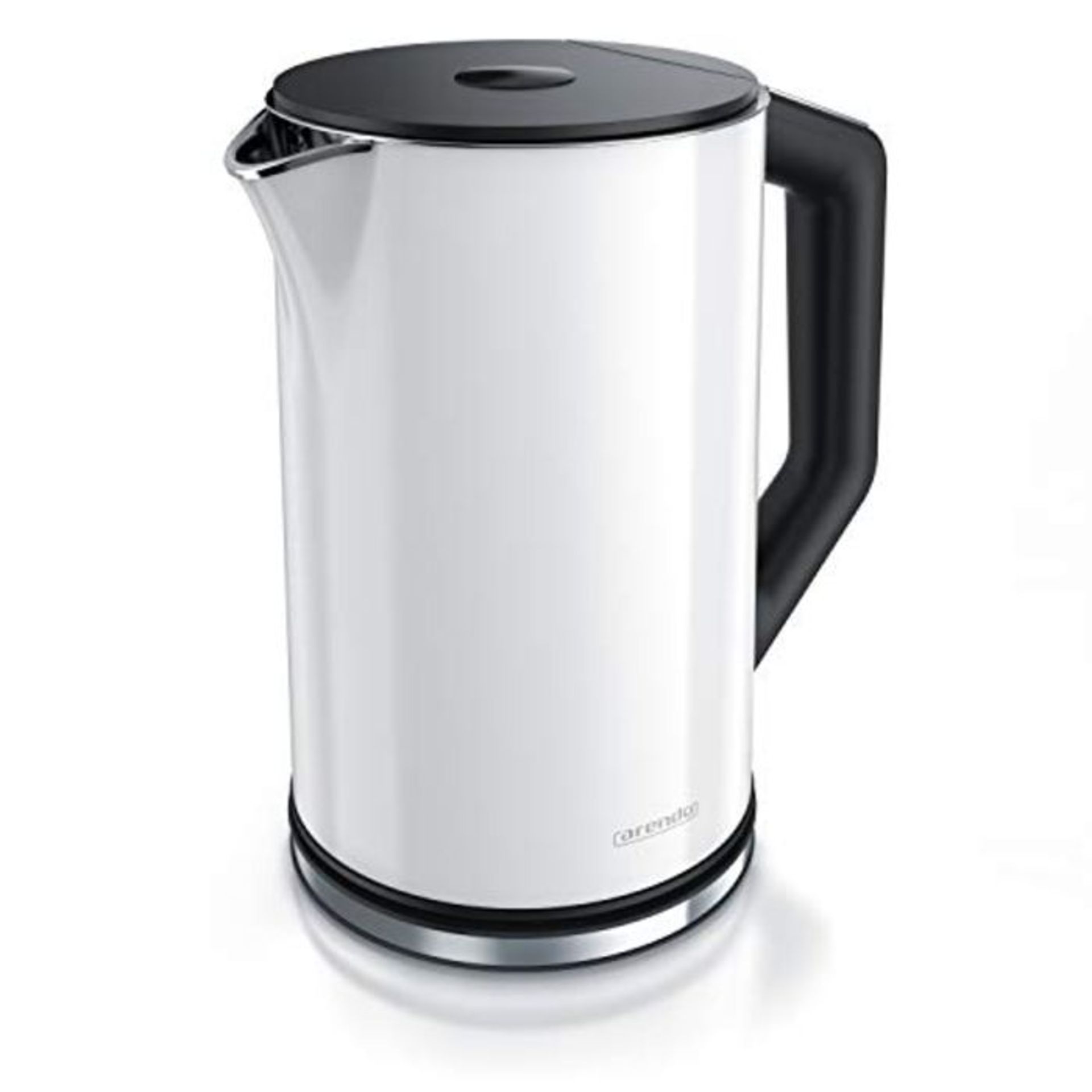 RRP £56.00 Arendo - Stainless steel kettle with temperature setting 40-100 degrees in 5 steps - D