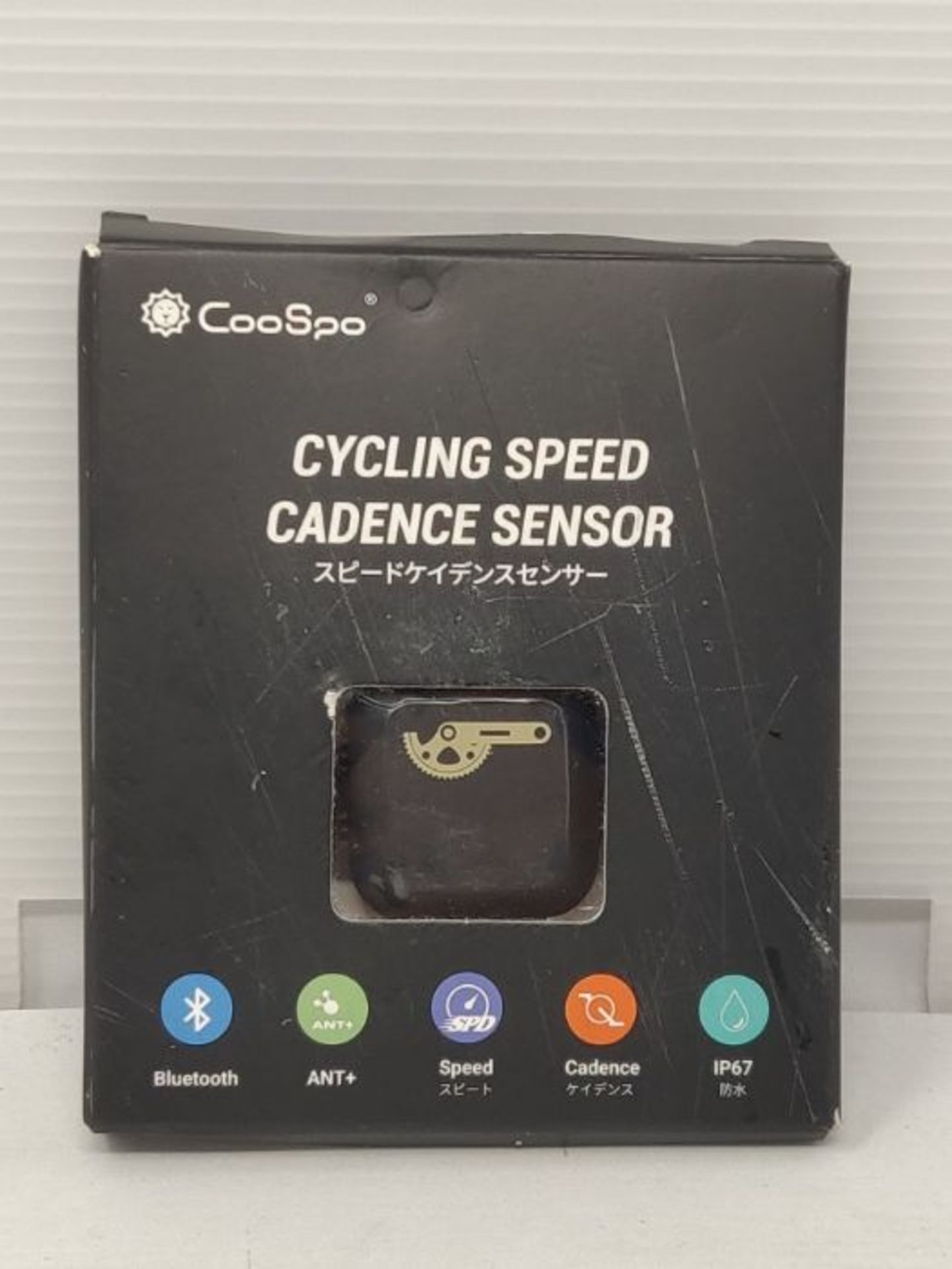 CooSpo Cadence and Speed Sensor Bluetooth ANT+ Cycling RPM Sensor for Bike Compatible - Image 2 of 3