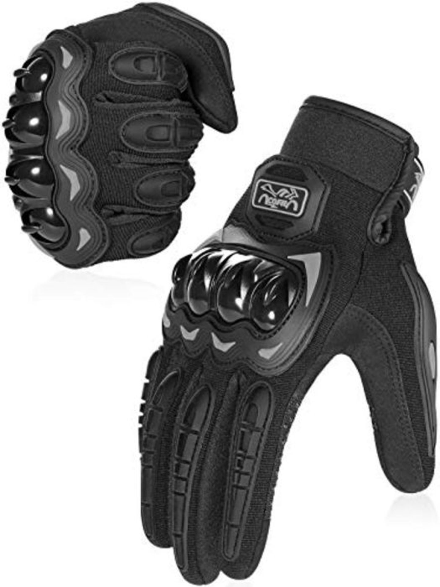 COFIT Motorcycle Gloves, Full Finger Touchscreen Gloves for Motorbike Racing, ATV Ridi