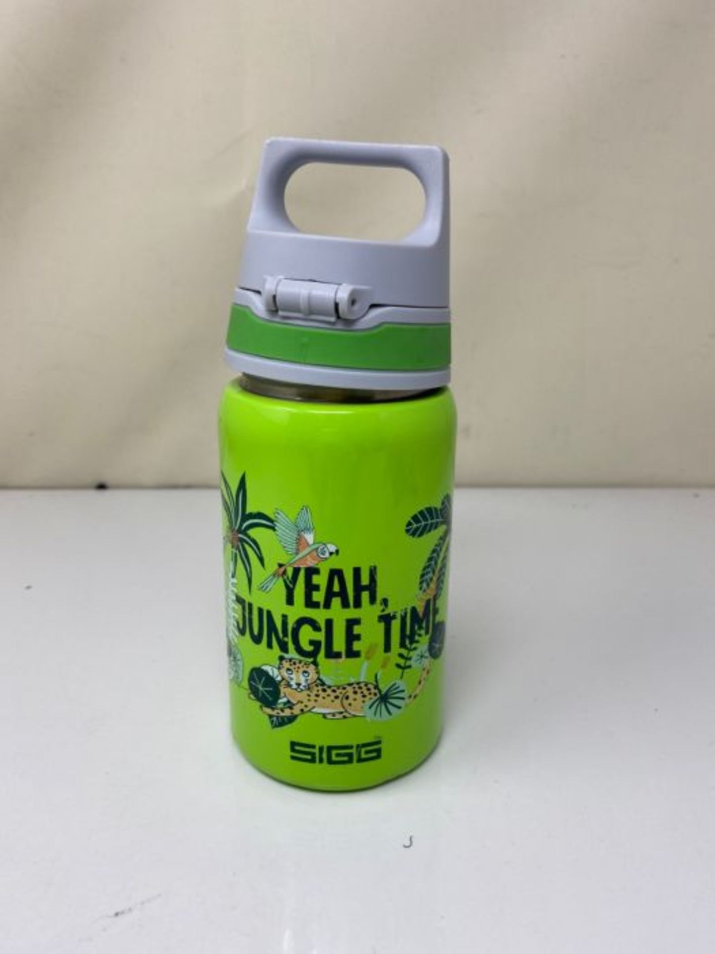 SIGG Shield One Jungle Kids Drinks Bottle (0.5 L), Stainless Steel Kids Water Bottle w - Image 2 of 3